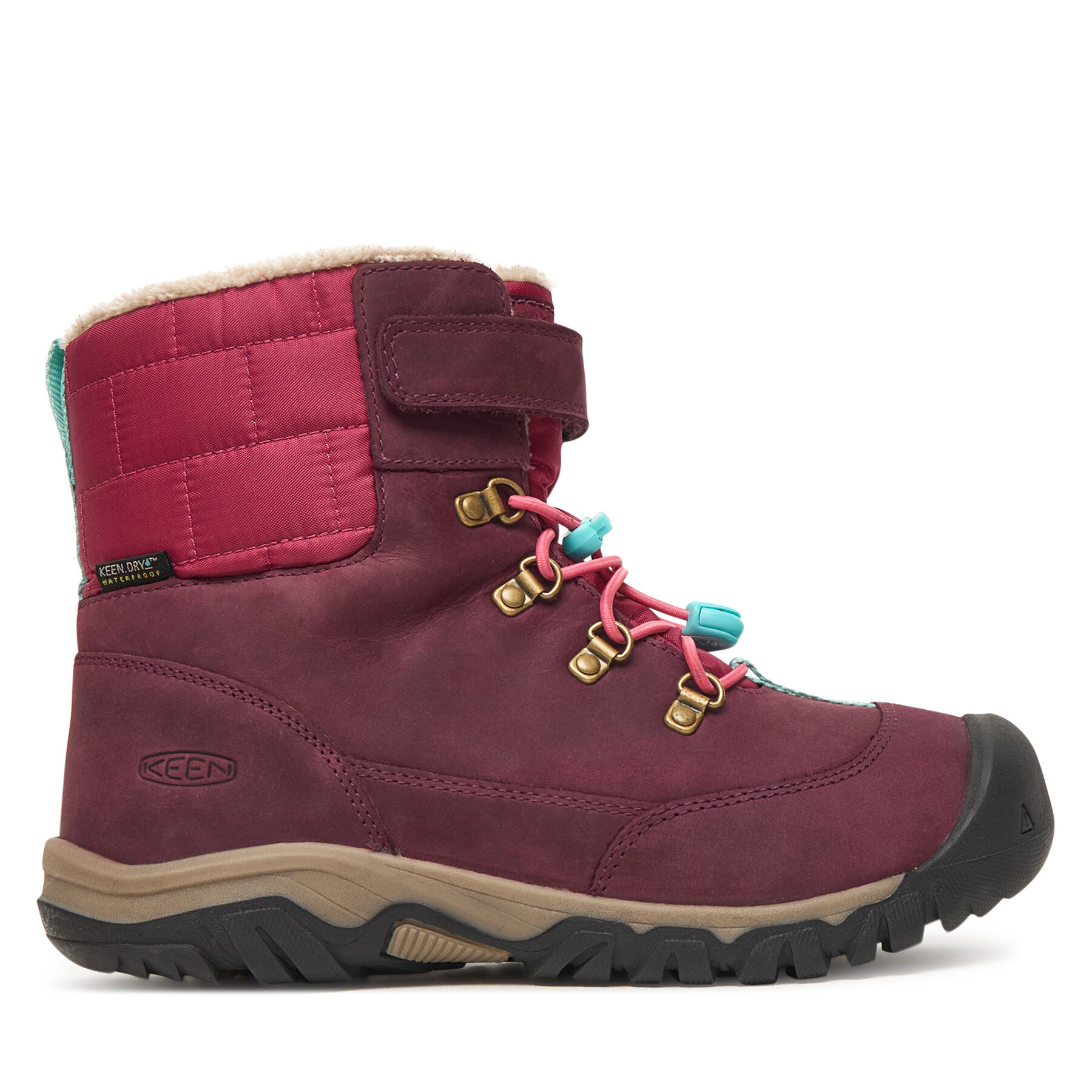 Keen Śniegowce Kanibou Waterproof 1031056 Czerwony