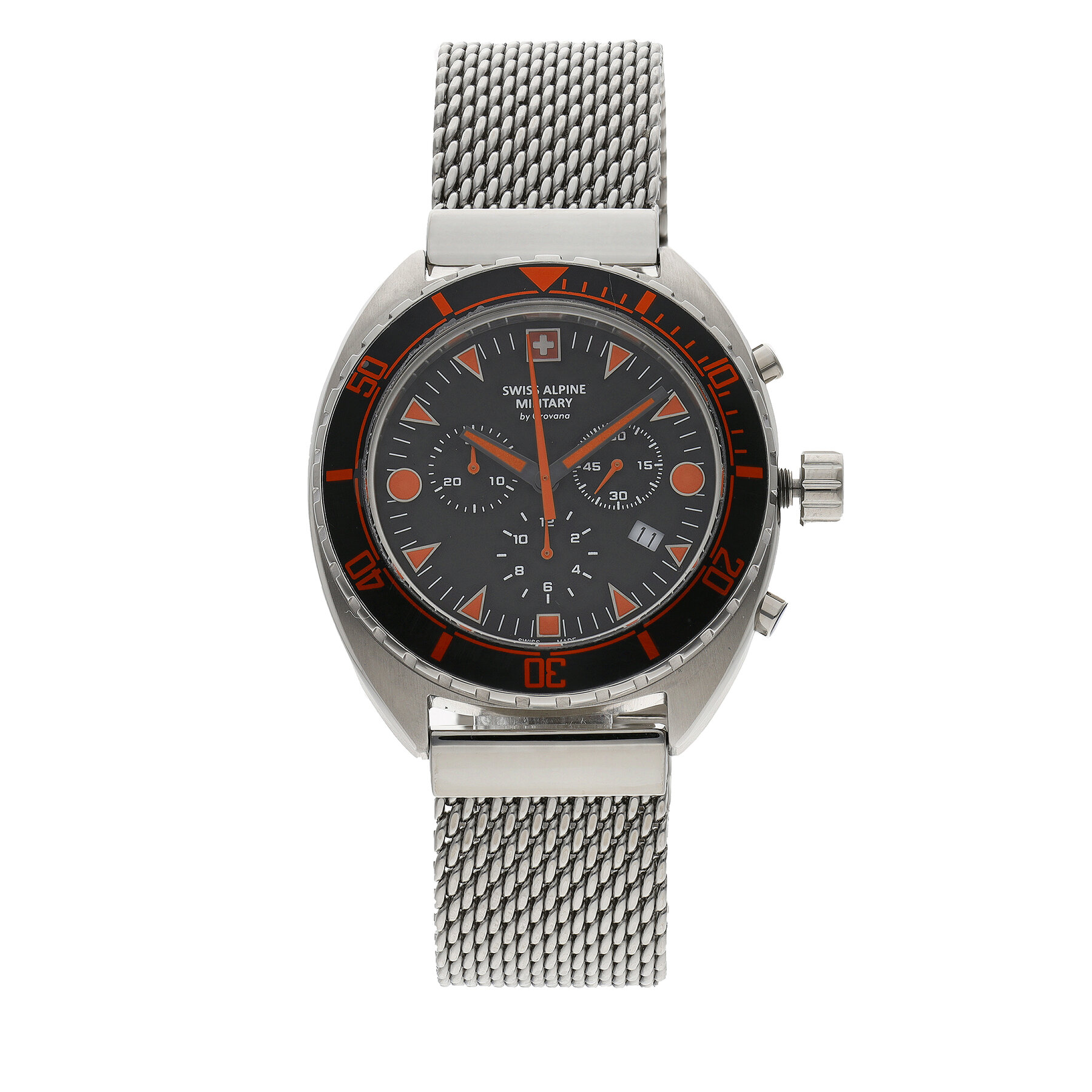 Swiss Alpine Military Zegarek 7066.9139 Srebrny