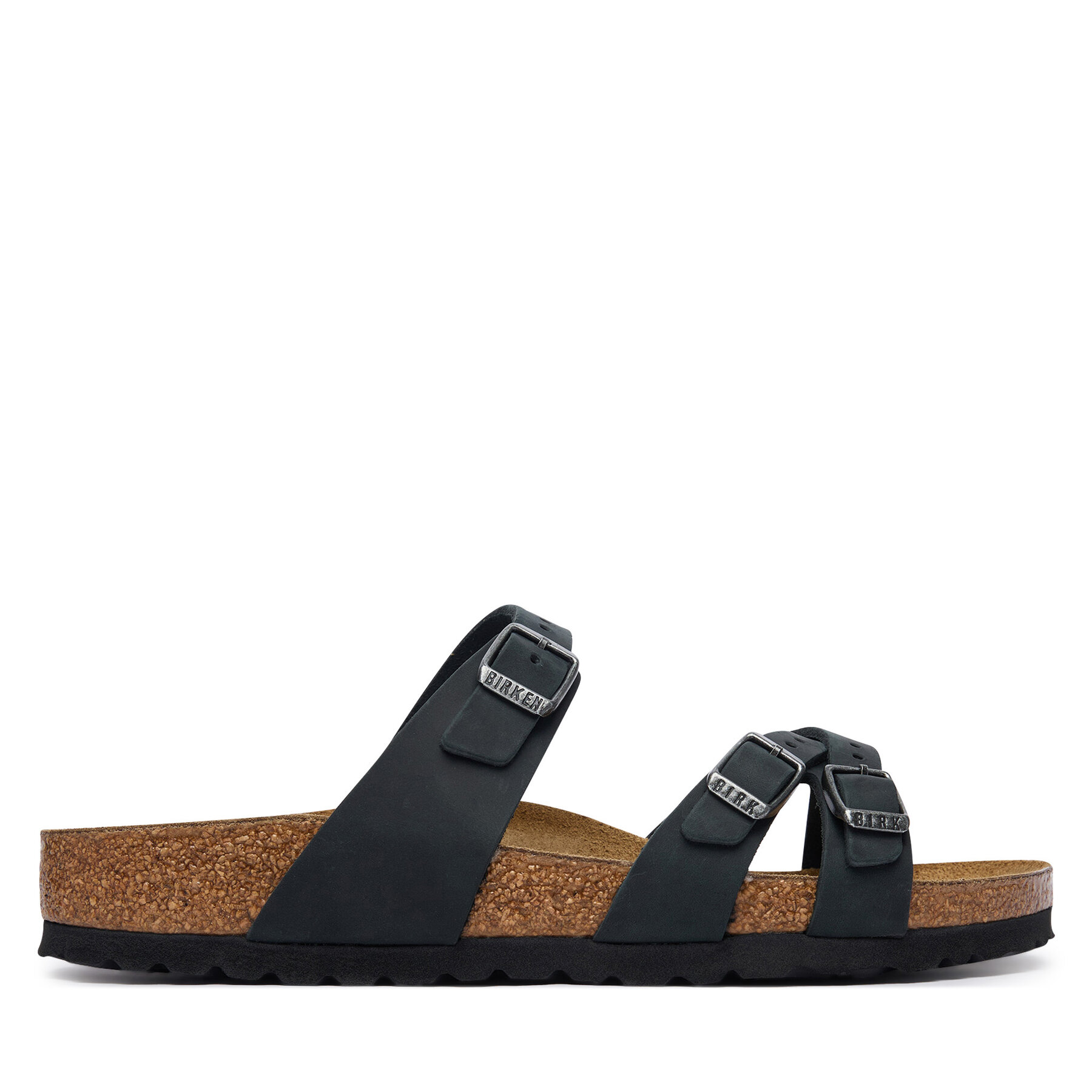 Birkenstock Klapki Franca 1021203 Czarny