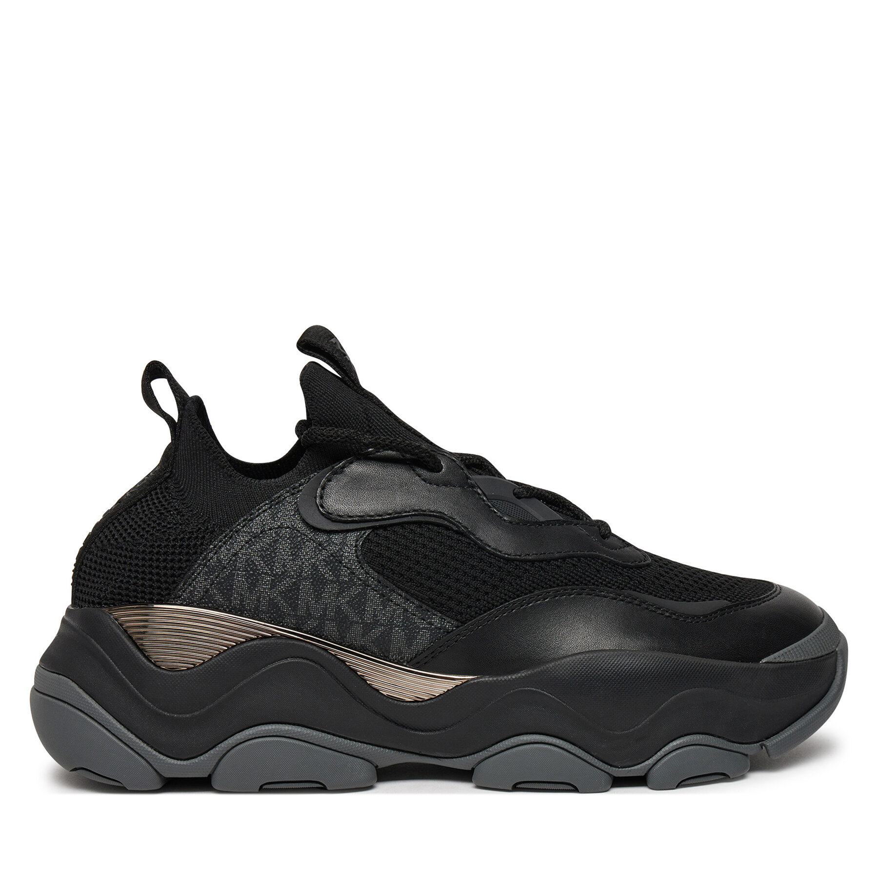 MICHAEL Michael Kors Sneakersy 42F4ATFS5D Czarny