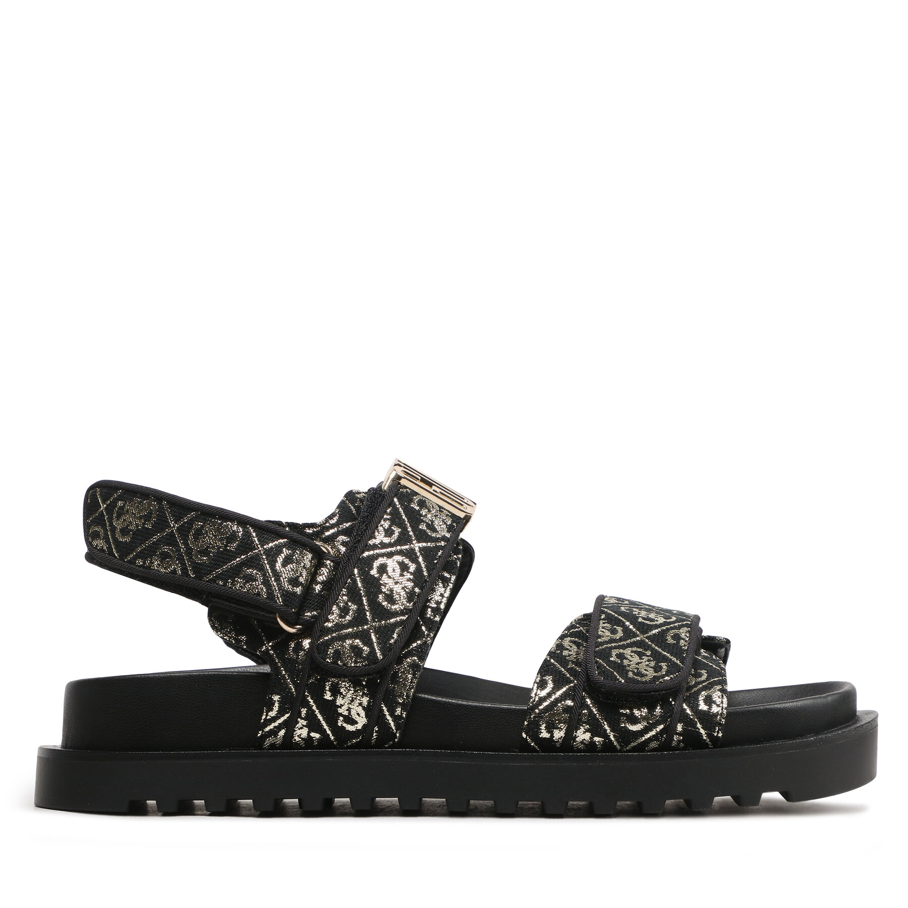 Guess Sandały Fabelis FL6FBS FAL03 Czarny