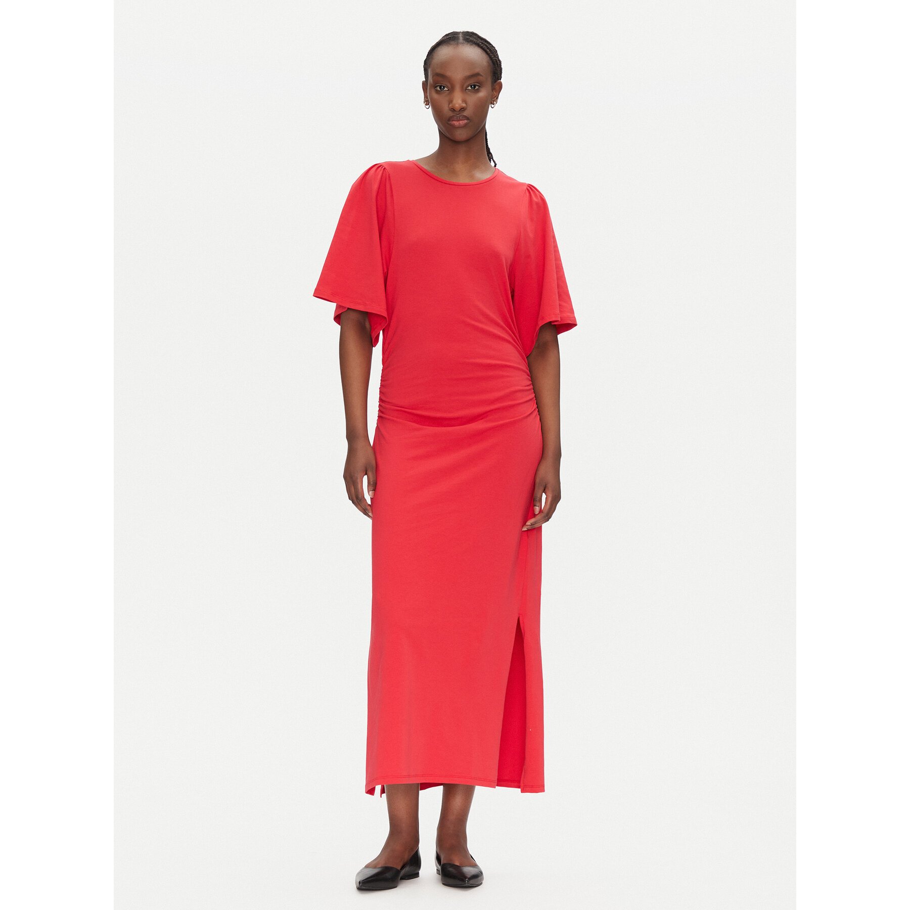 Bruuns Bazaar Sukienka codzienna Nathala BBW4560 Czerwony Regular Fit