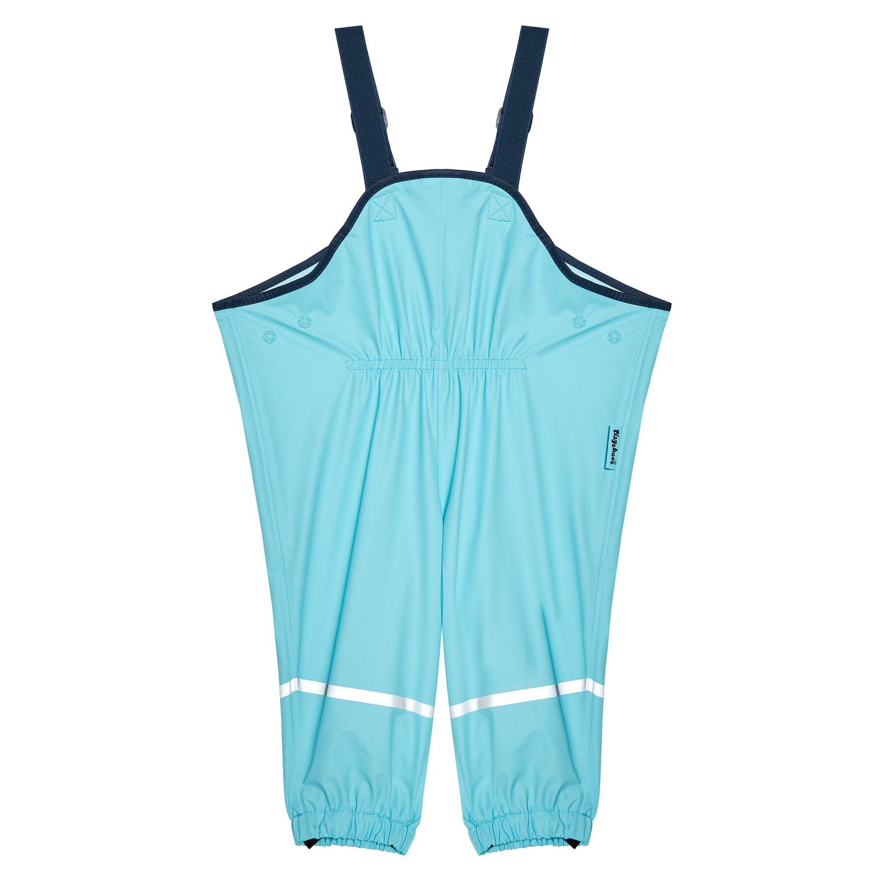 Playshoes Spodnie przeciwdeszczowe 405424 M Błękitny Regular Fit