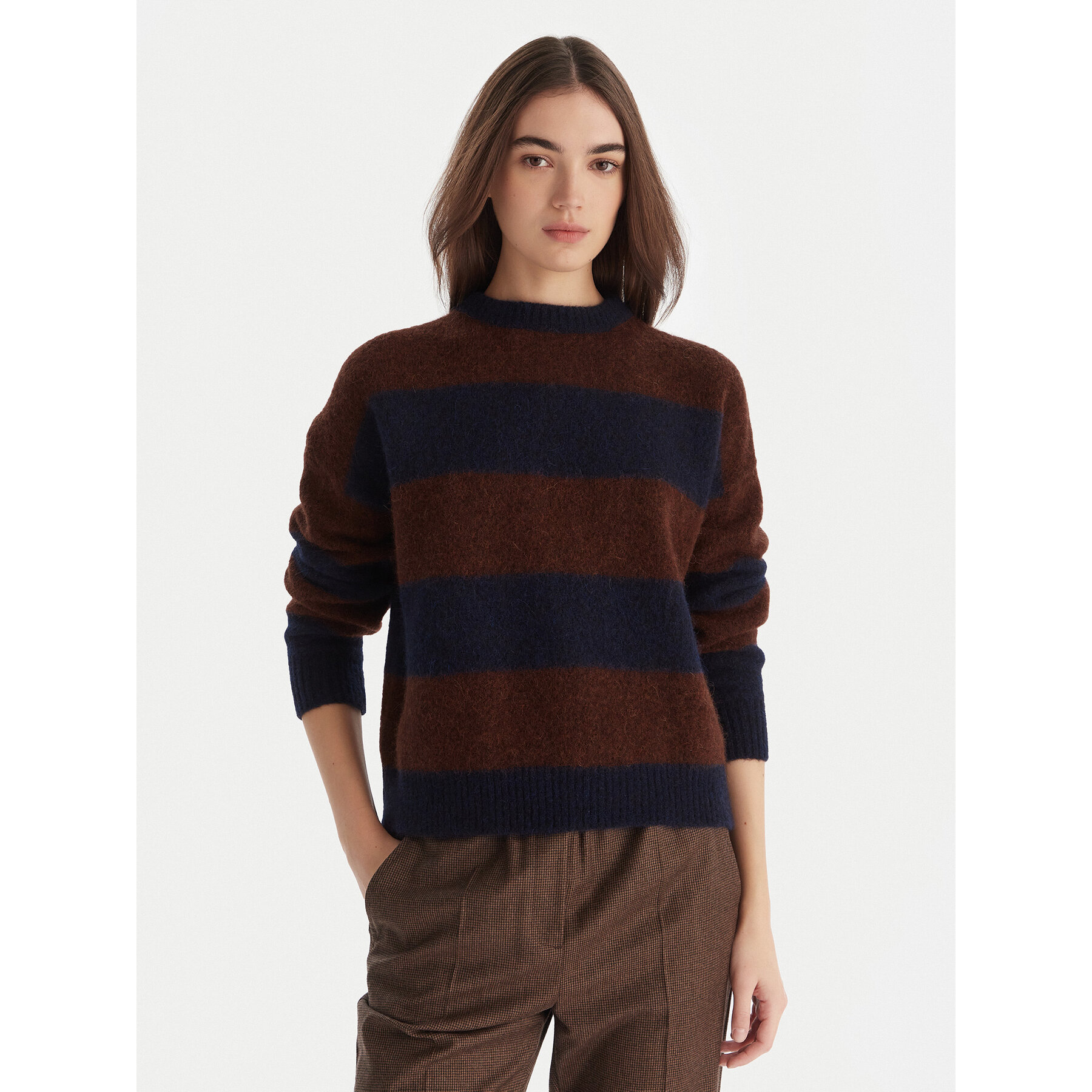 Weekend Max Mara Sweter Tuono 2525366142 Kolorowy Loose Fit