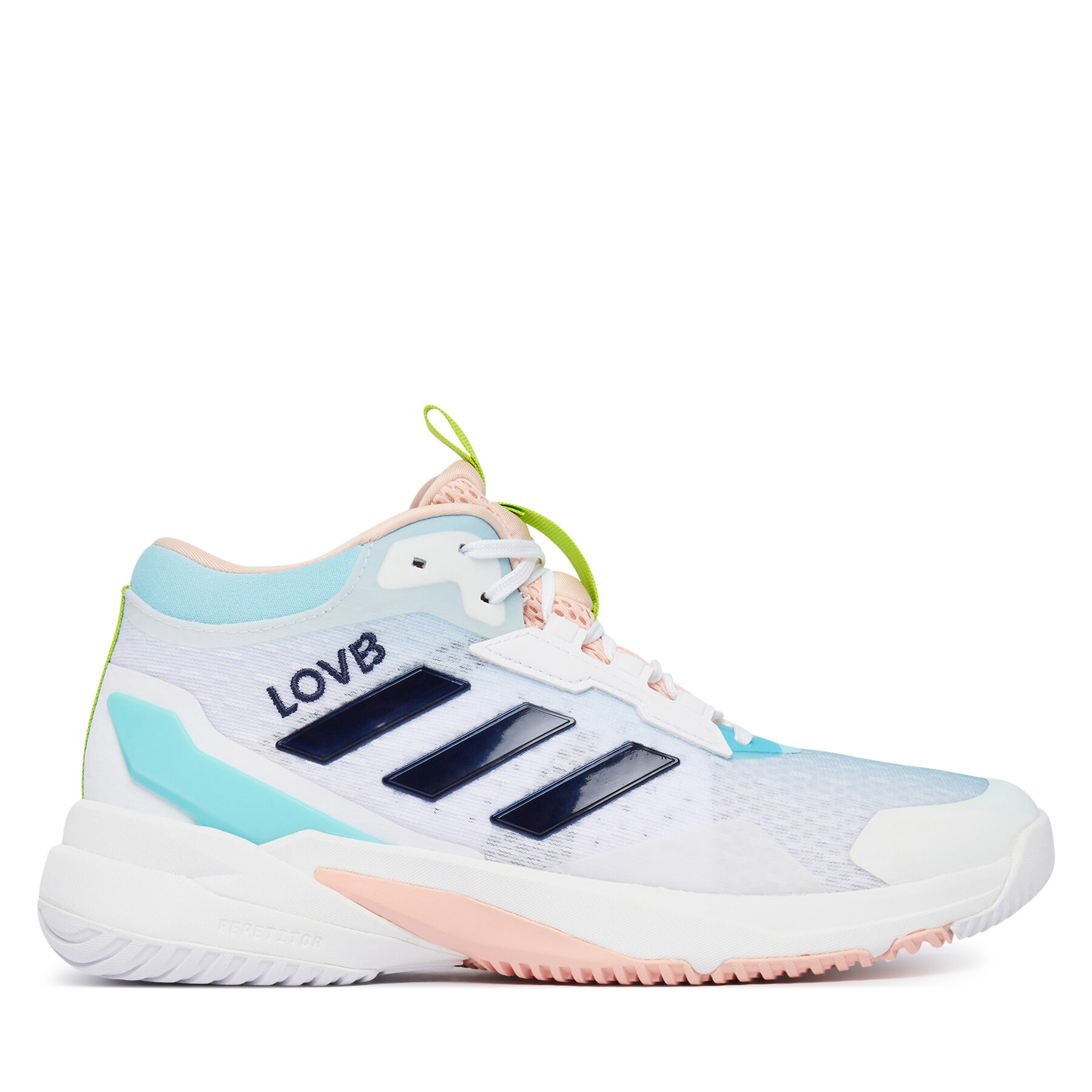 adidas Buty halowe Crazyflight 6 Mid HQ0112 Biały