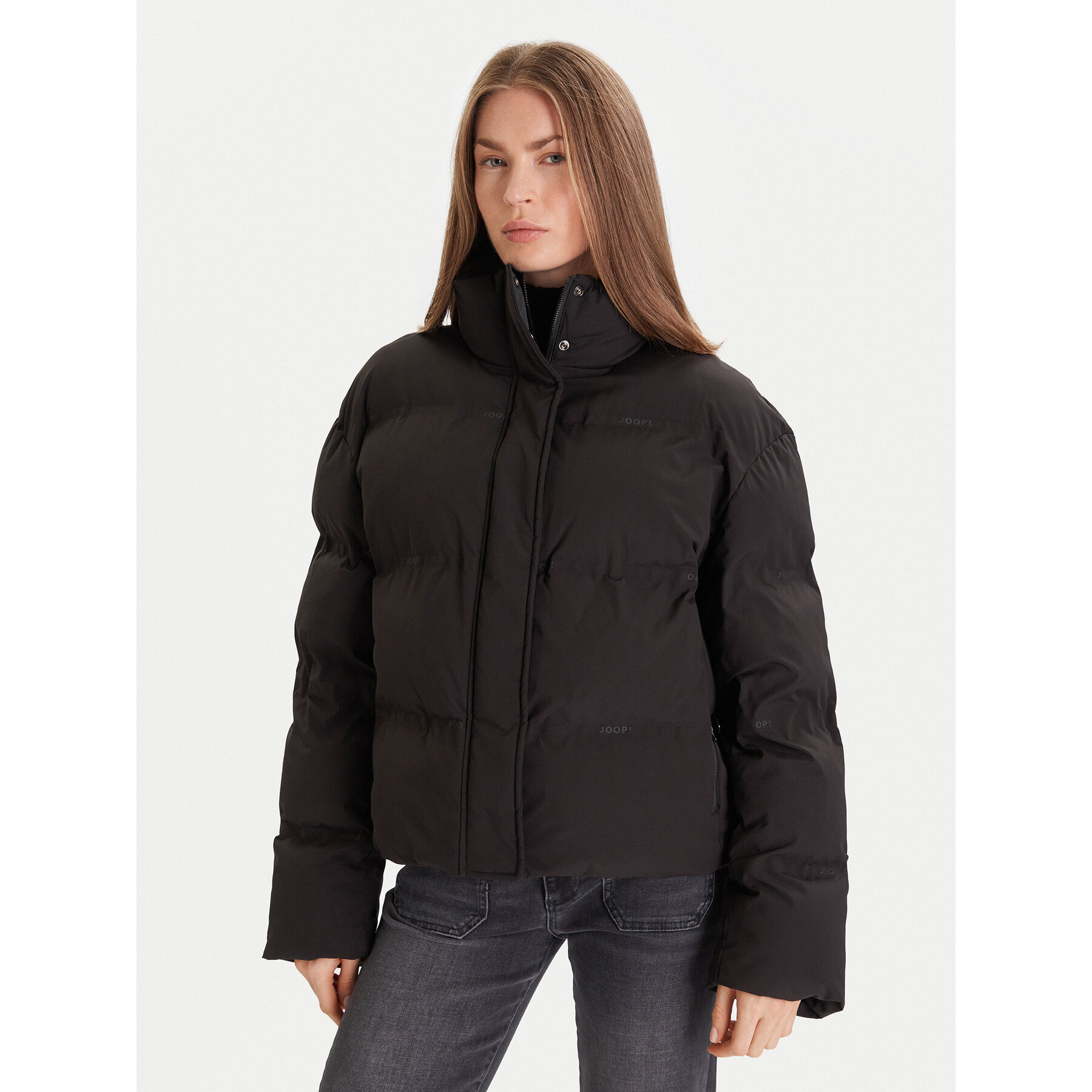 JOOP! Kurtka zimowa 58 254O58Olimpia 30049141 Czarny Oversize