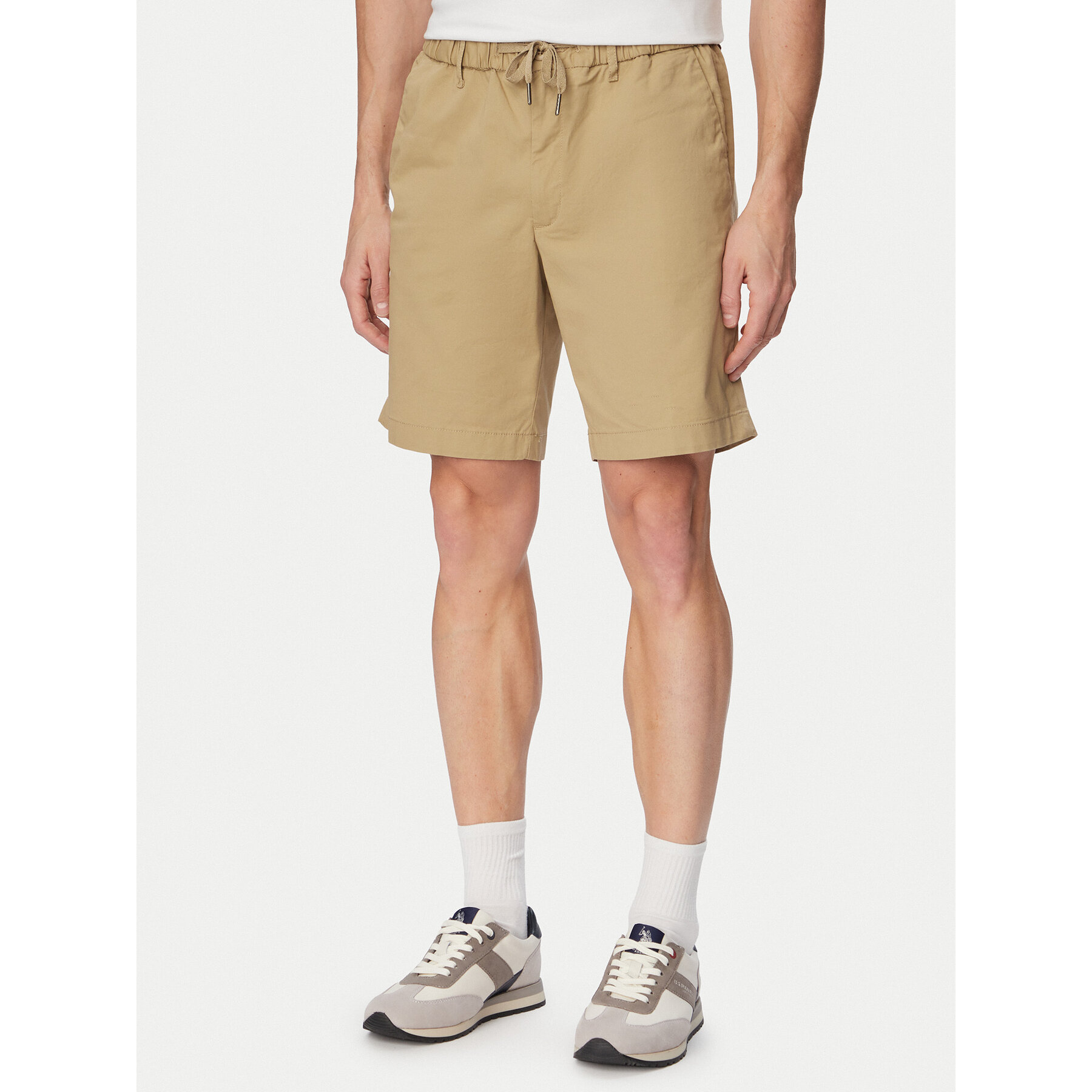 Jack & Jones Szorty materiałowe Jaiden Rocco 12292831 Zielony Regular Fit