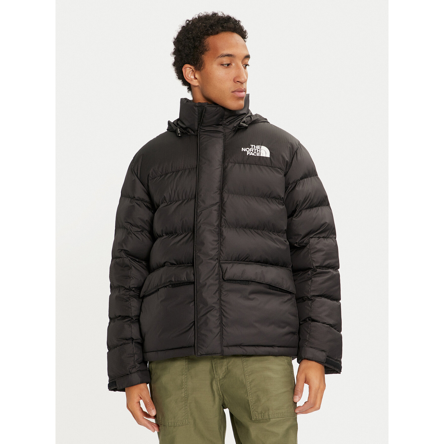 The North Face Kurtka zimowa Limbara NF0A89EG Czarny Regular Fit