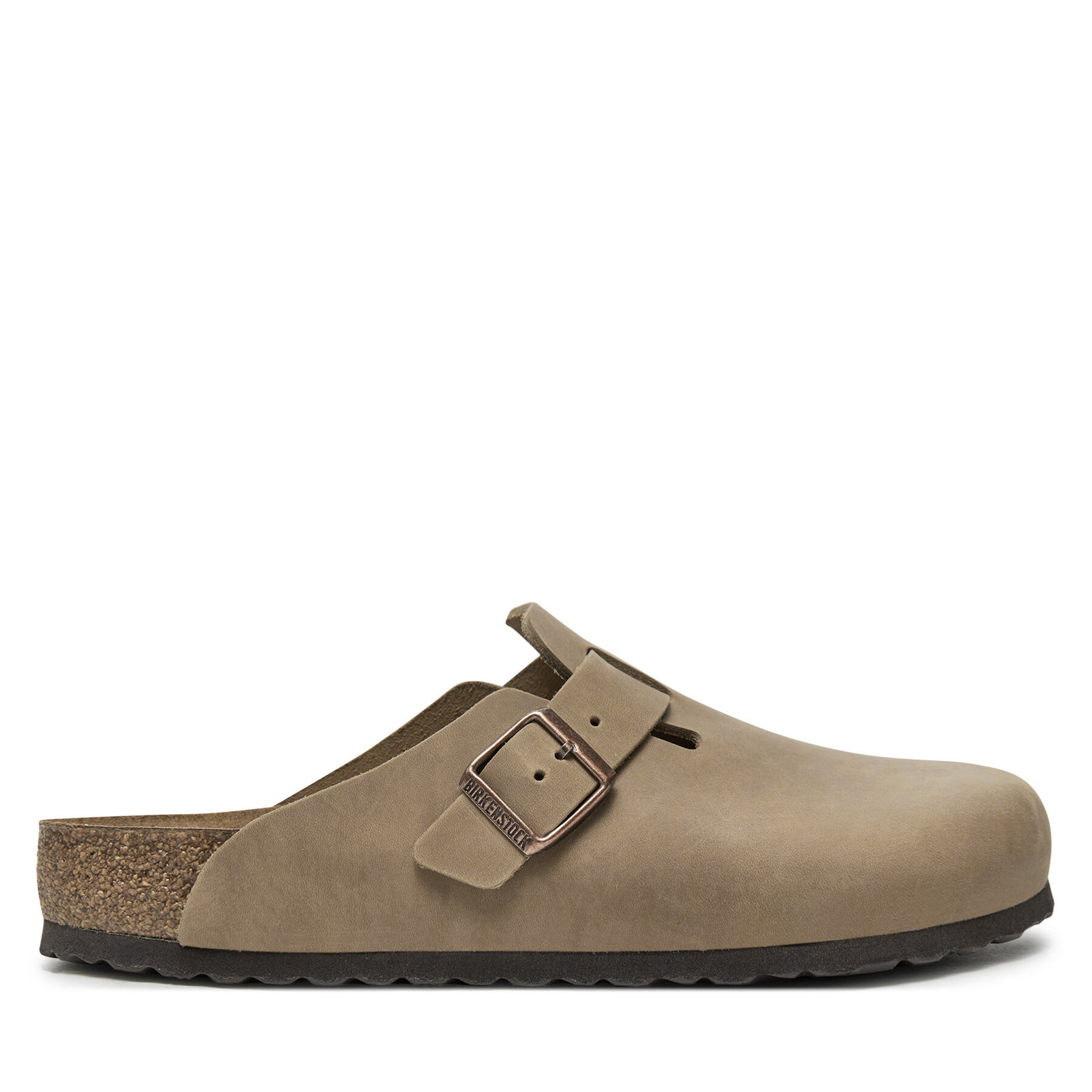 Birkenstock Klapki Boston SFB LEOI 1018147 Brązowy