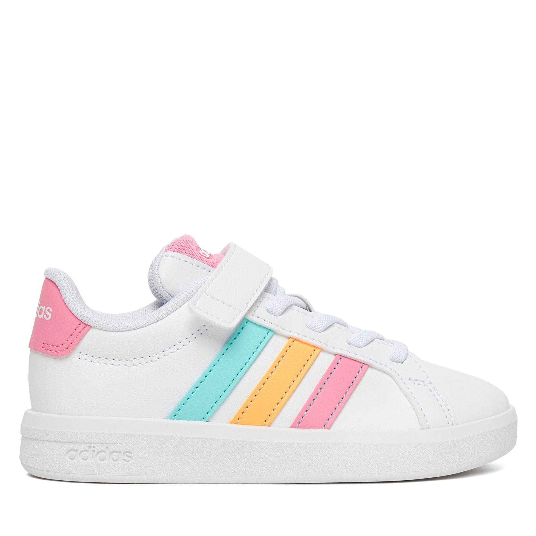 adidas Sneakersy Grand Court 3.0 El C KI6503 Biały
