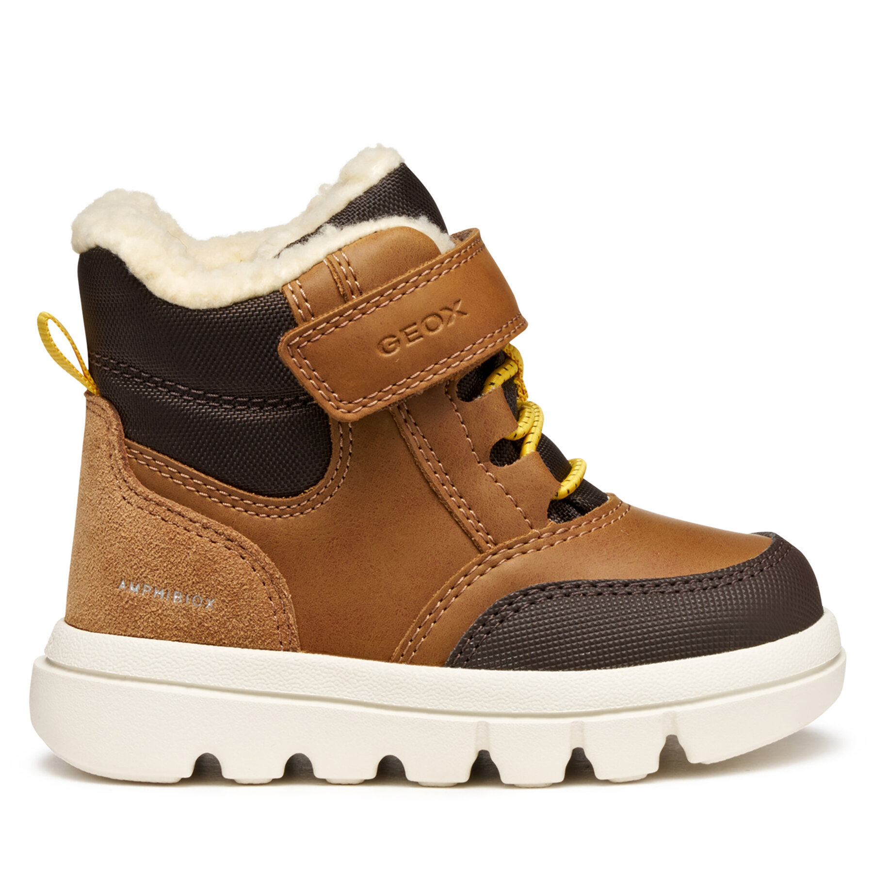 Geox Kozaki B Willaboom B Ab B365BC 0ME22 C6654 M Brązowy