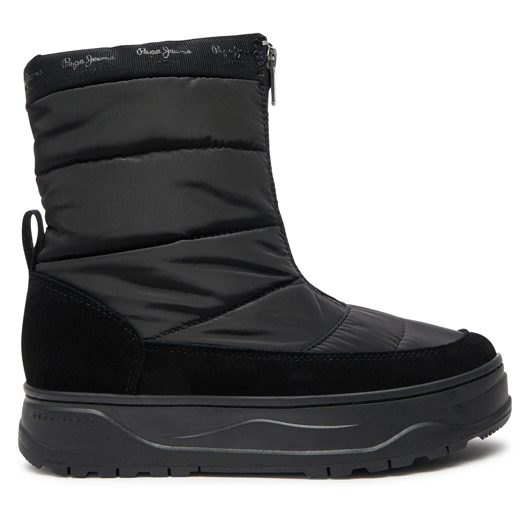 Pepe Jeans Botki PLS50553 Czarny