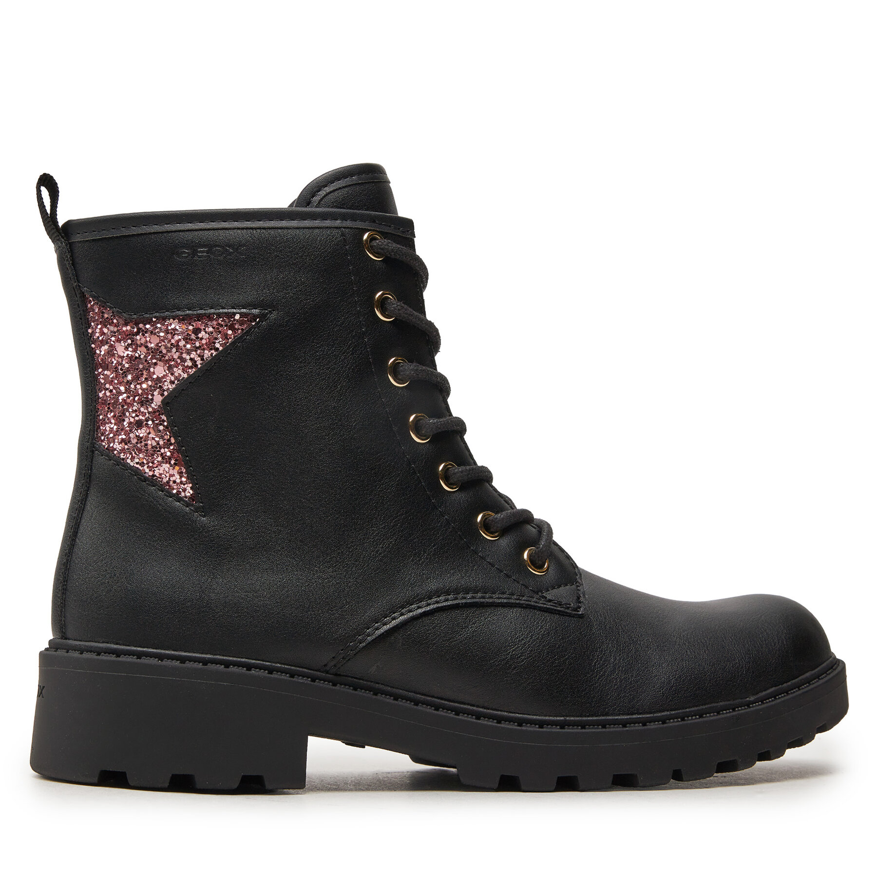 Geox Kozaki Jr Casey J9420G 0BCEW C9B8W S Czarny