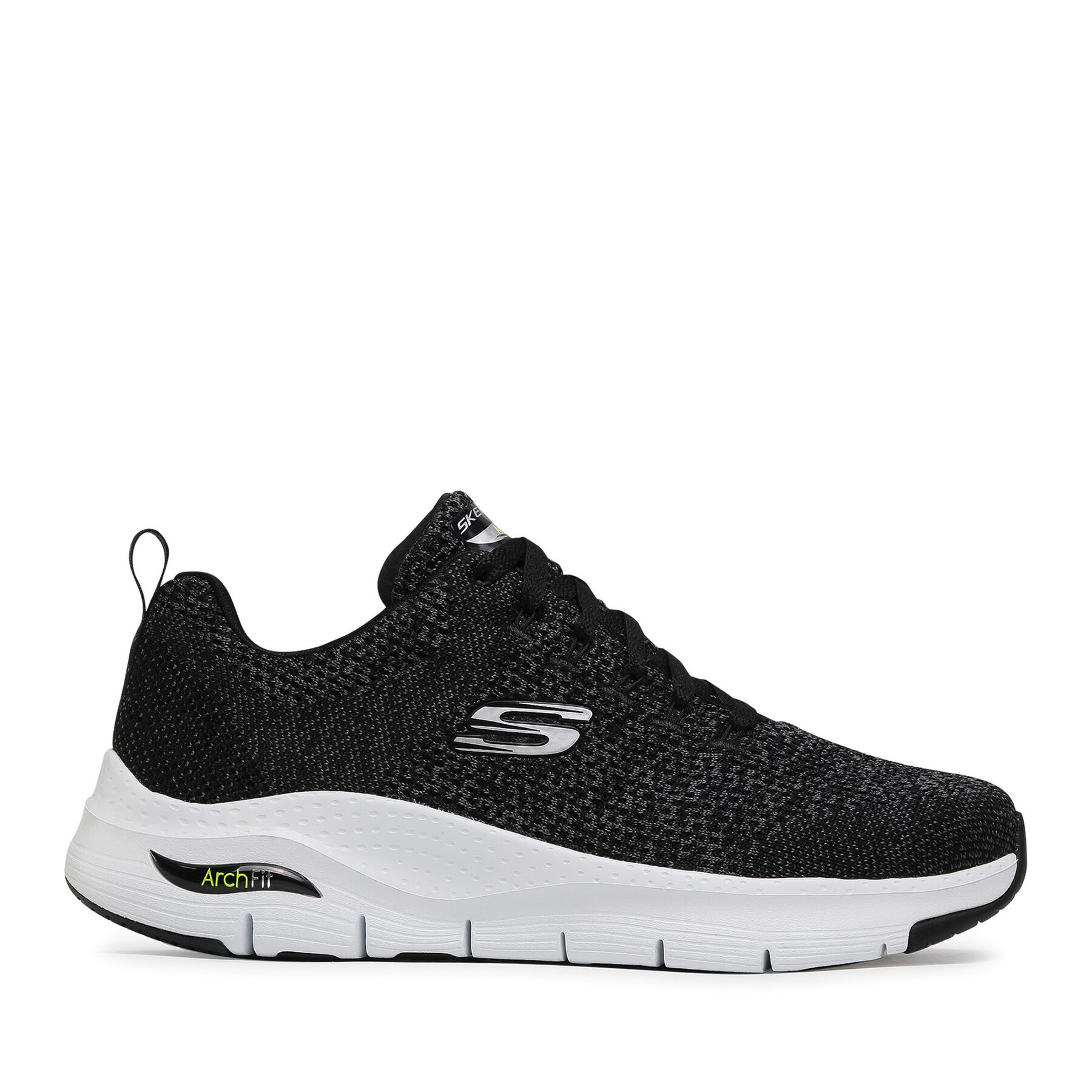 Skechers Sneakersy Paradyme 232041/BKW Czarny