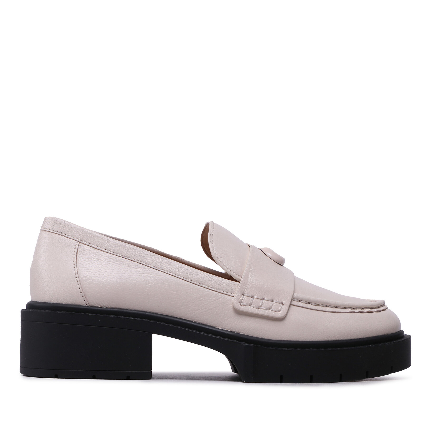 Coach Loafersy Leah CB990 Beżowy