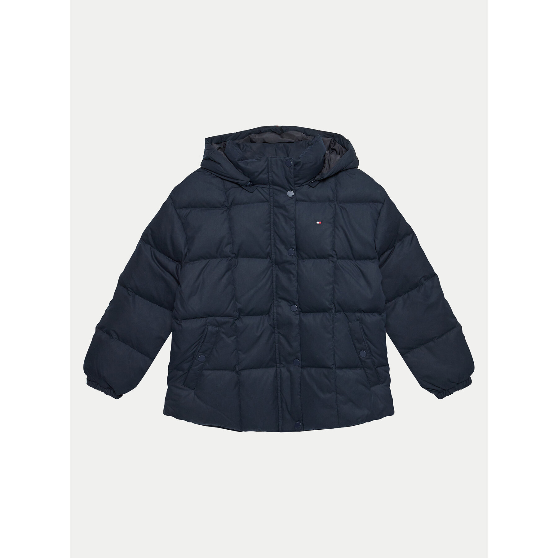 Tommy Hilfiger Kurtka puchowa KG0KG08392 D Granatowy Regular Fit