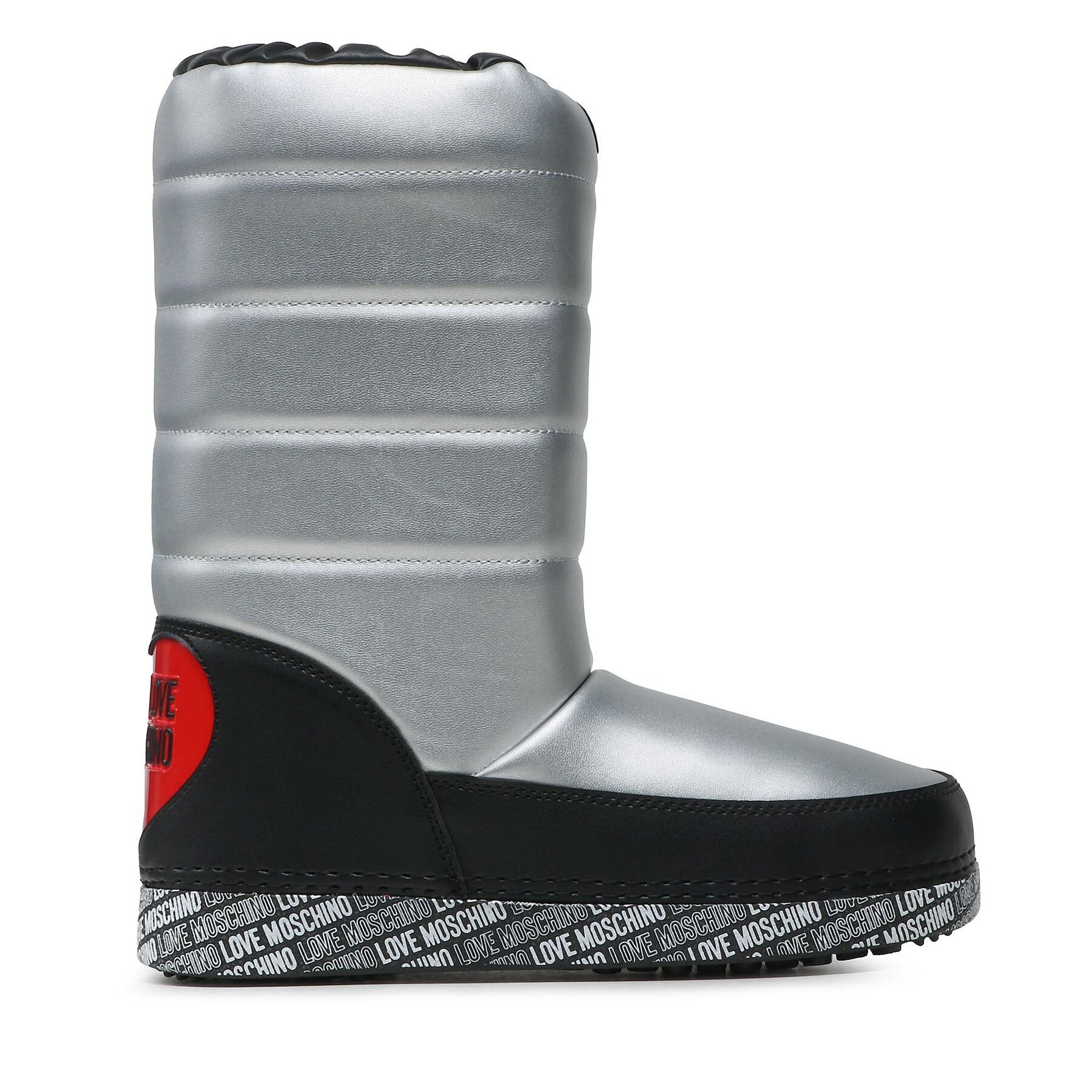 LOVE MOSCHINO Śniegowce JA24162G1HIT590B Srebrny