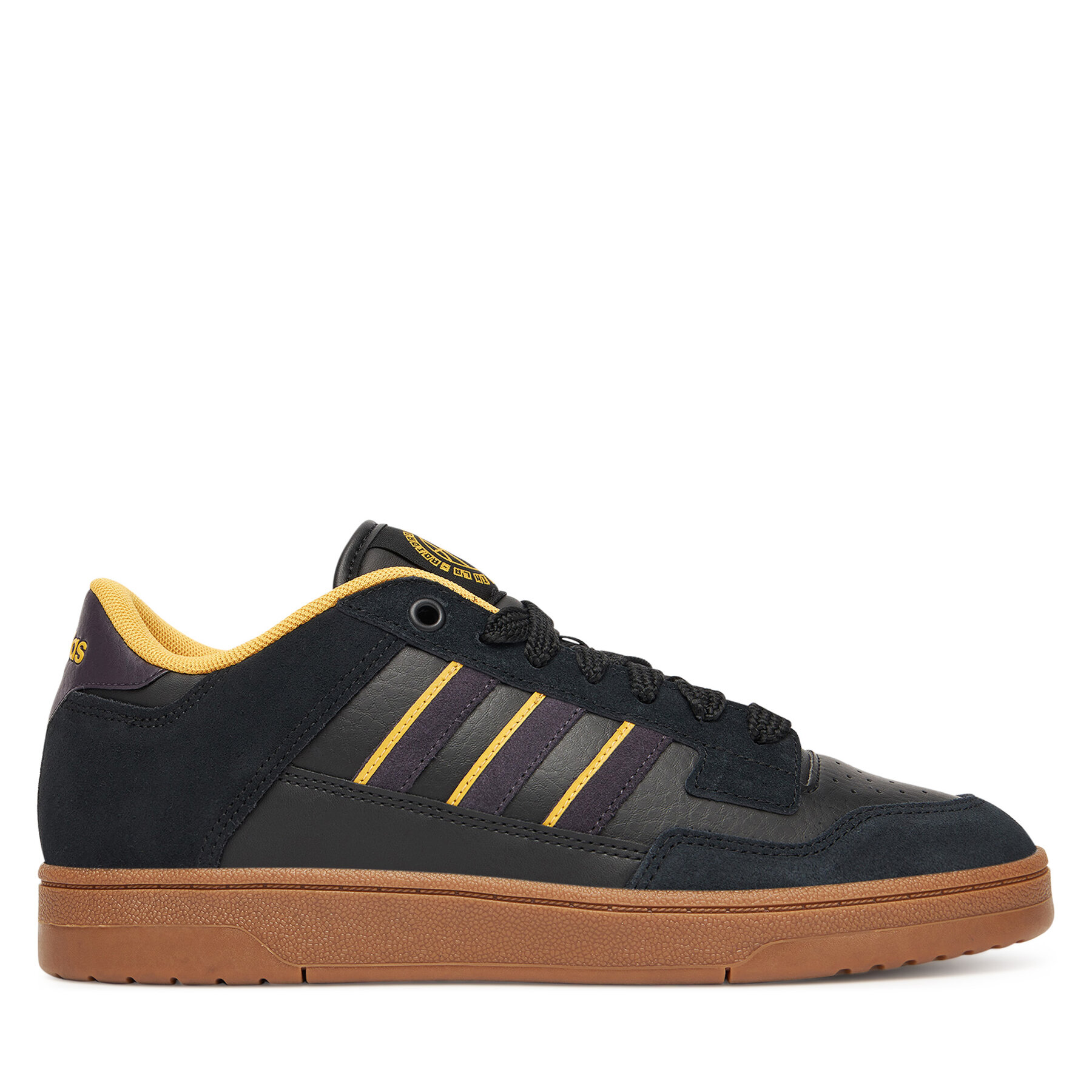 adidas Sneakersy Rapid Court Low JR1013 Czarny