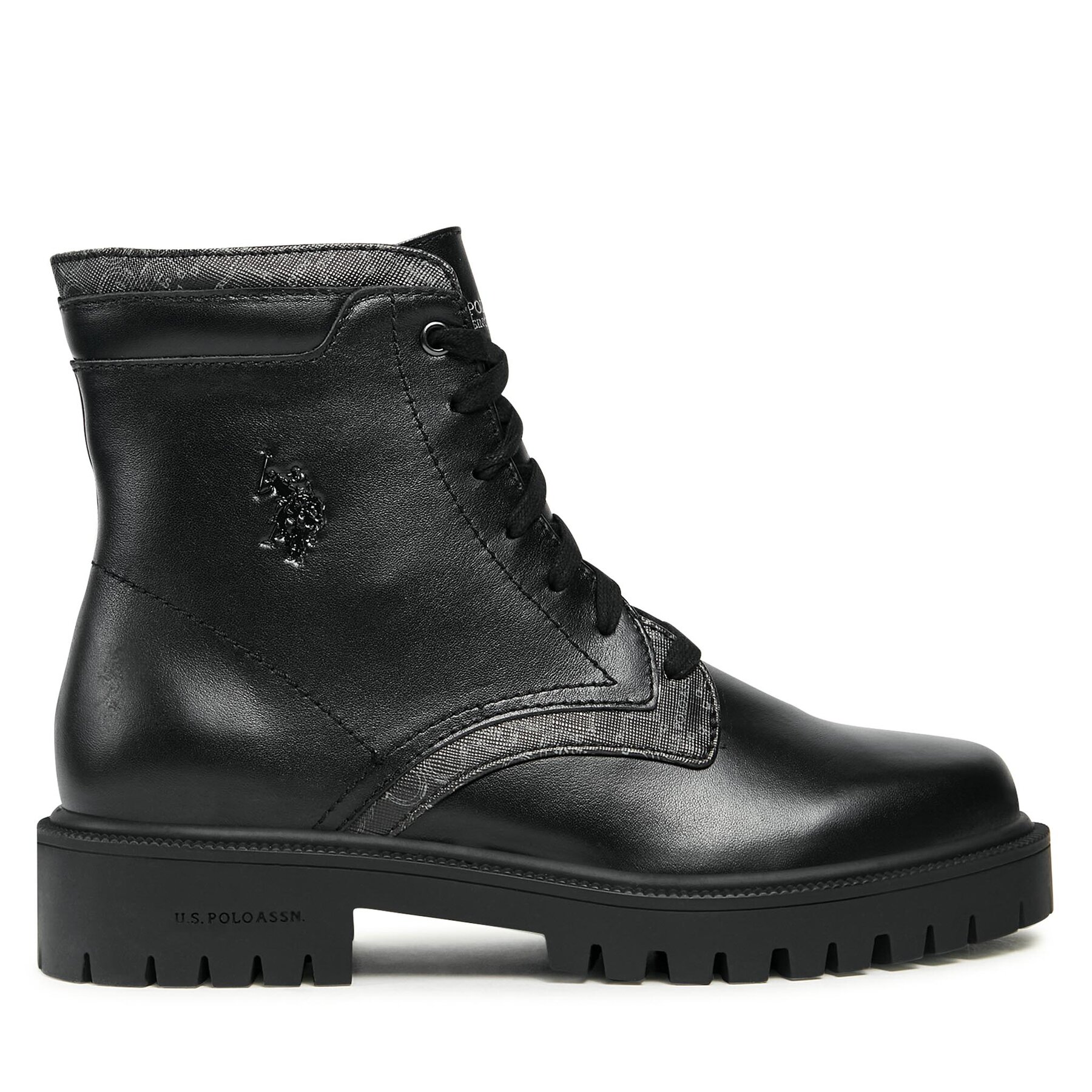 U.S. Polo Assn. Trzewiki KARMA007 Czarny