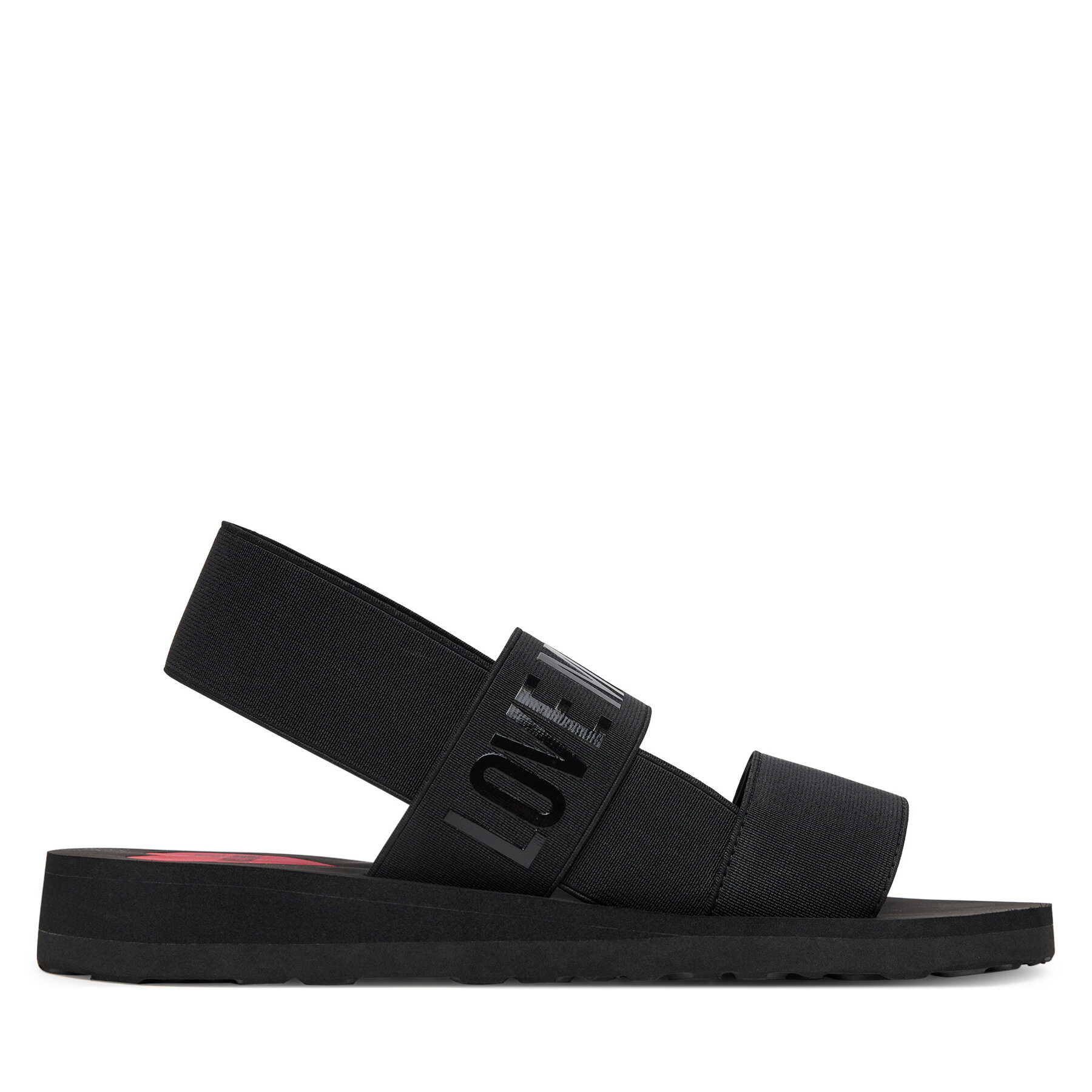 LOVE MOSCHINO Sandały JA16033G0MJN7000 Czarny