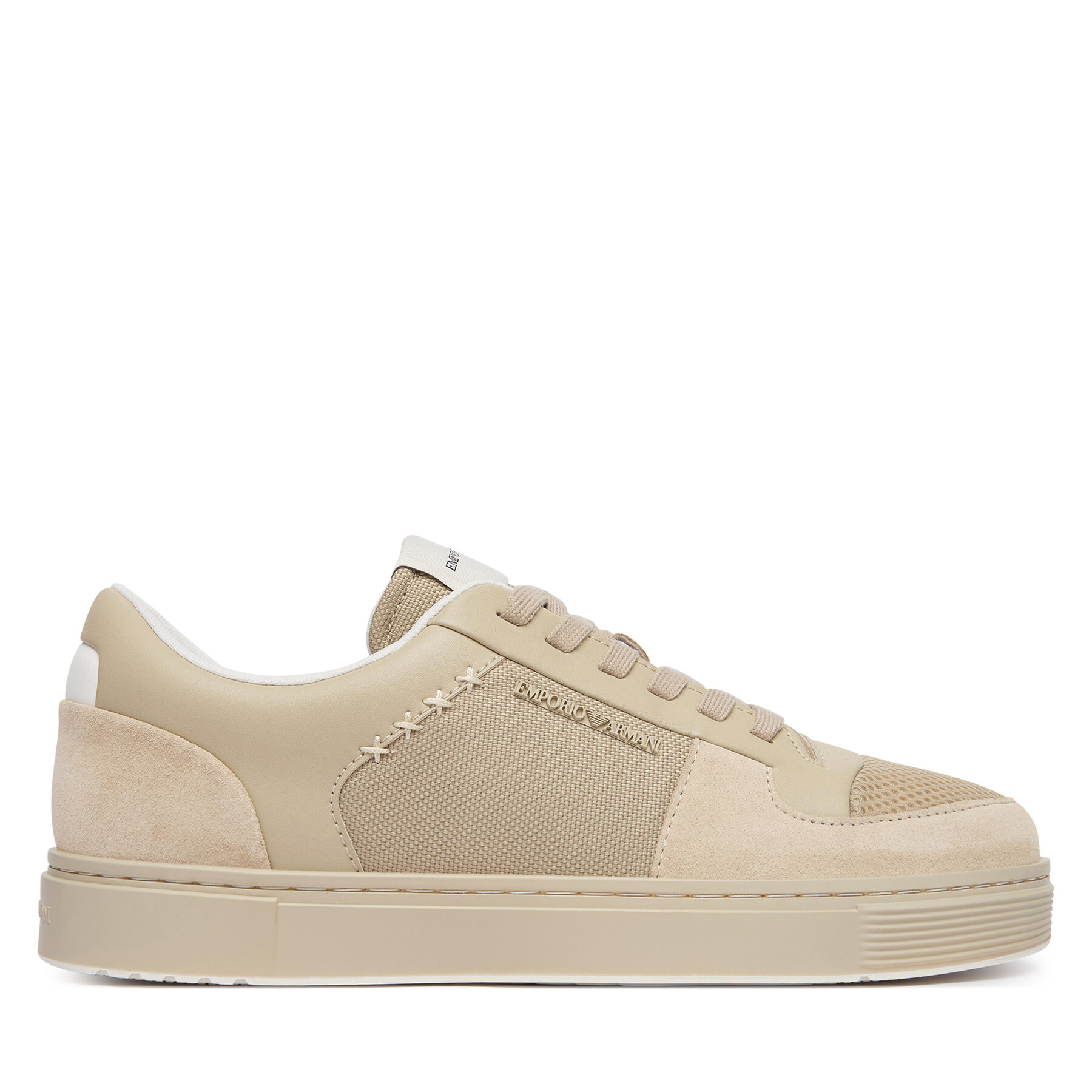 Emporio Armani Sneakersy EM005293 AF24321 M1359 Beżowy