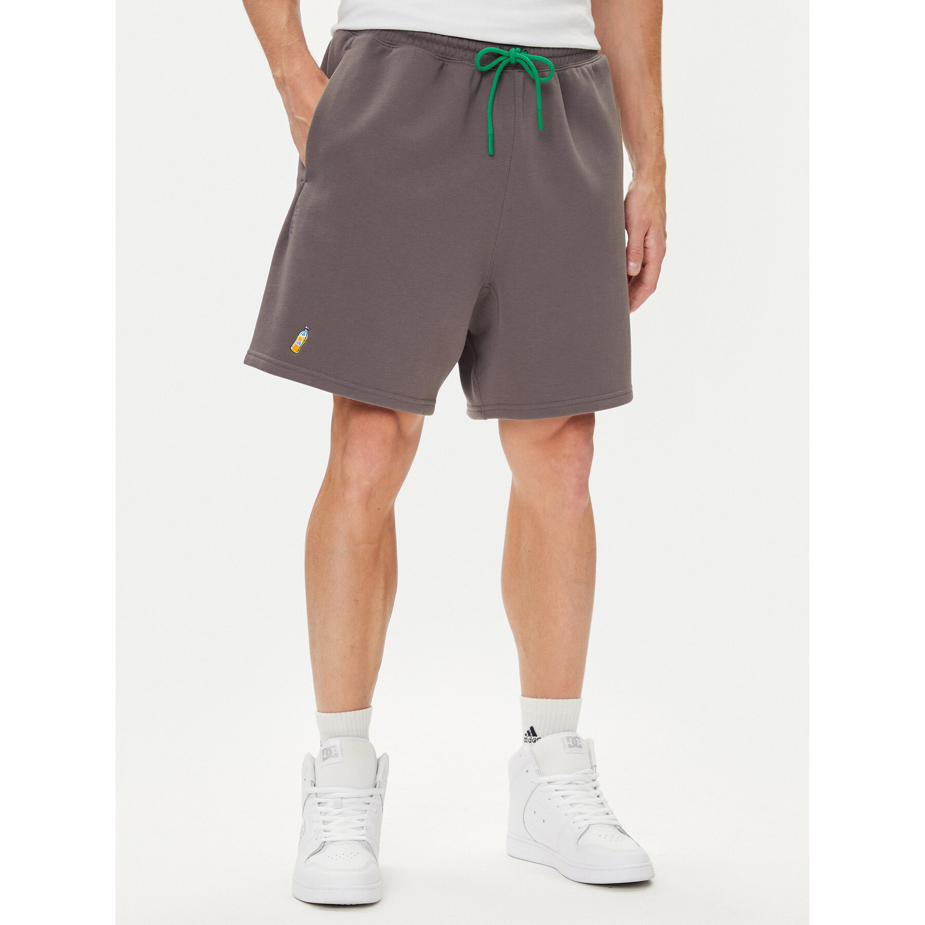 adidas Szorty sportowe Fortnite JV7962 Szary Regular Fit