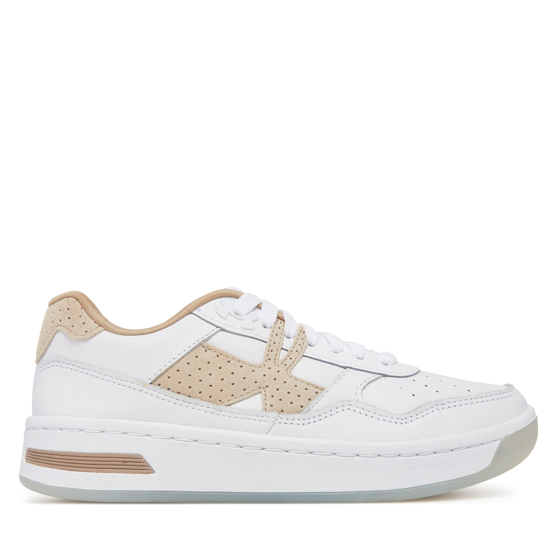 Under Armour Sneakersy UA W Court 96 Suede 3028766 Biały