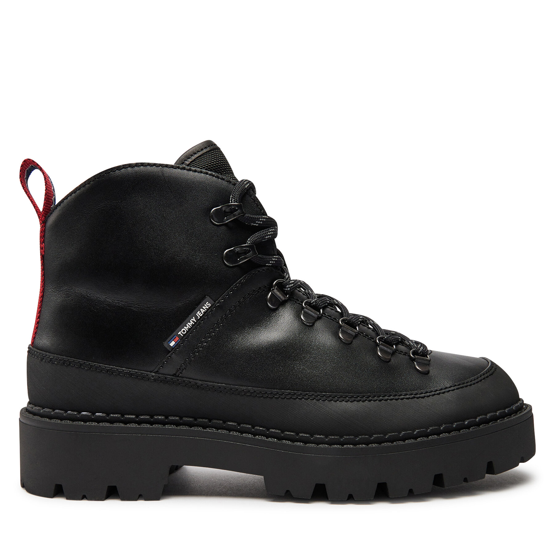 Tommy Jeans Trapery EM0EM01491 Czarny