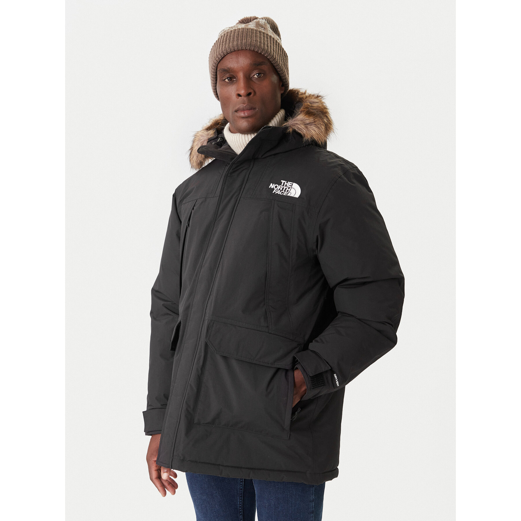 The North Face Kurtka puchowa McMurdo NF0A5GJF Czarny Regular Fit