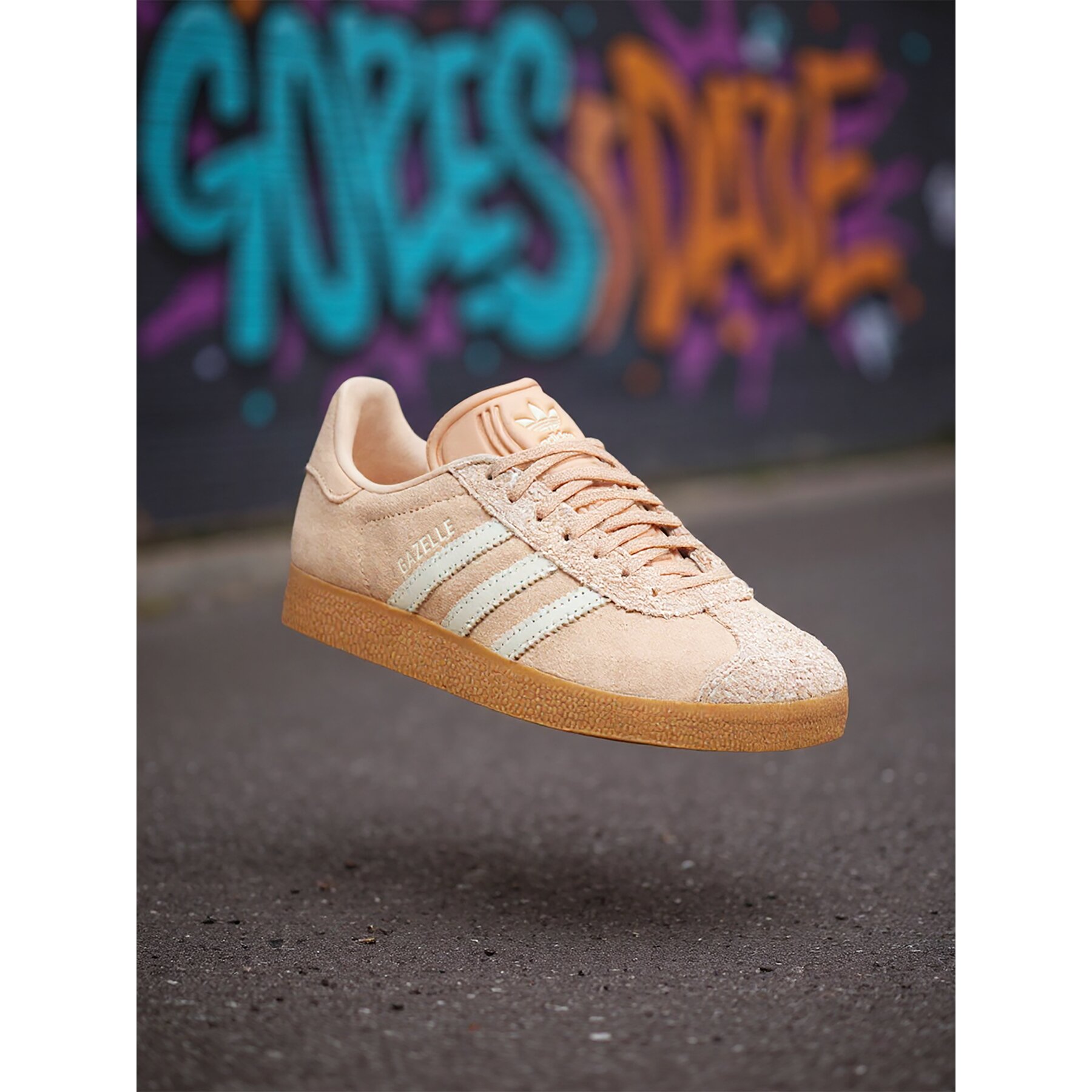 adidas Sneakersy Gazelle JS1384 Beżowy