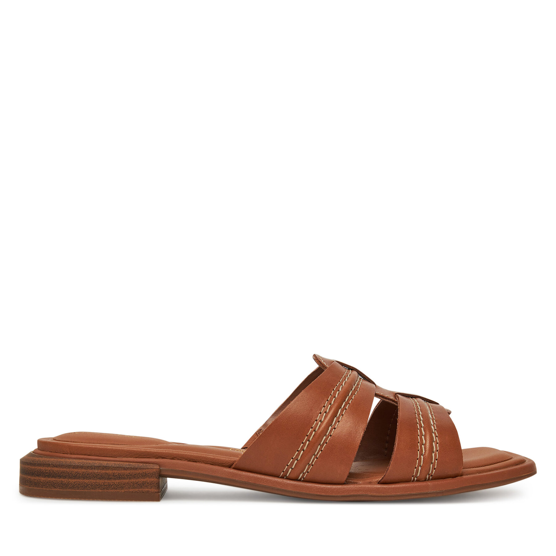 Clarks Klapki Ariany Mule 26181239 Brązowy