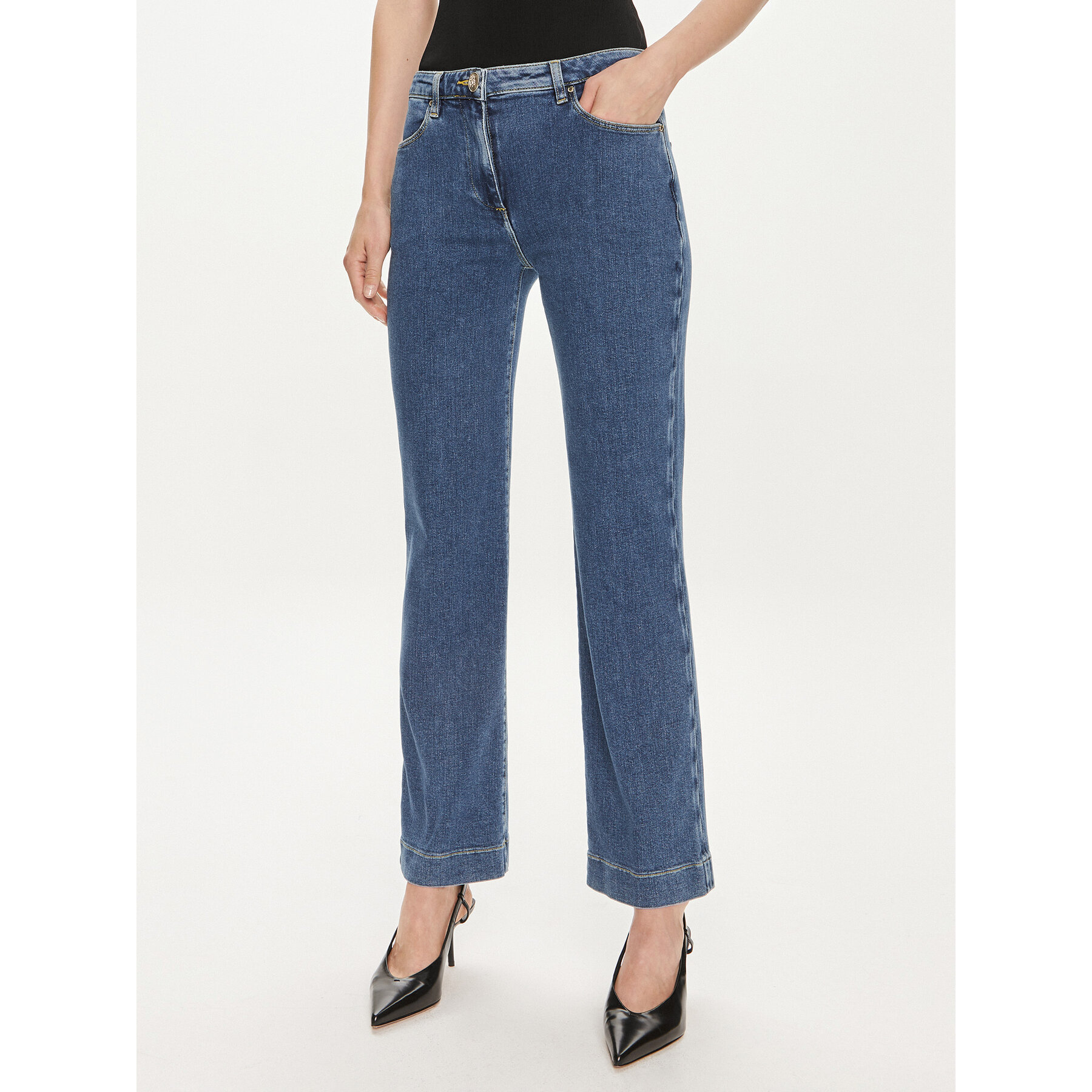 Marciano Guess Jeansy 4YGA07 7148A Granatowy Straight Leg