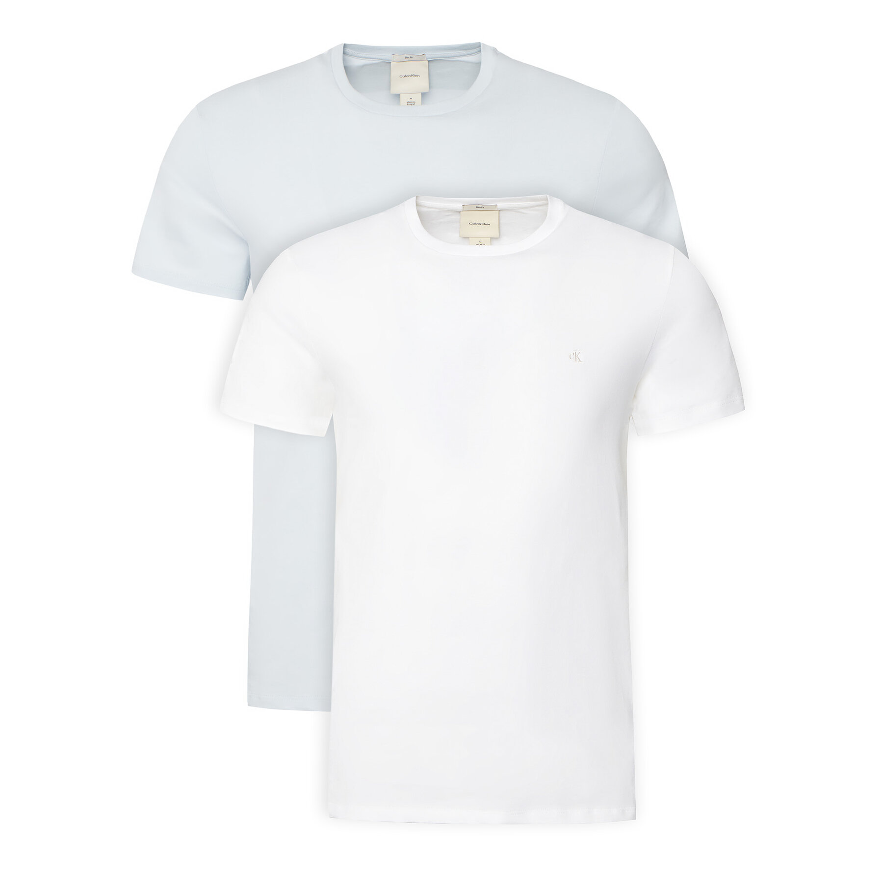 Calvin Klein Komplet t-shirtów LV04LD245G Kolorowy Slim Fit