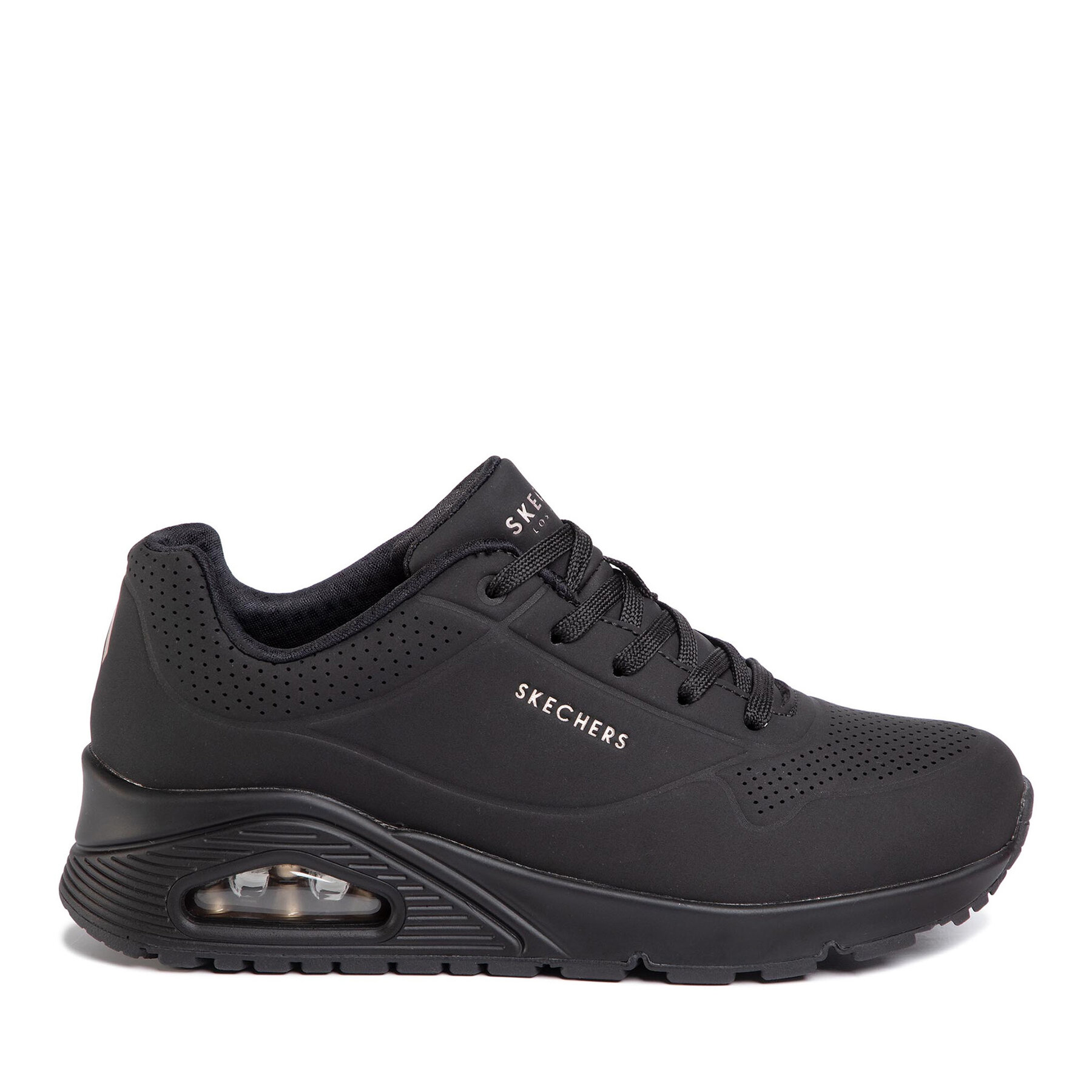 Skechers Sneakersy Uno-Stand On Air 73690/BBK Czarny