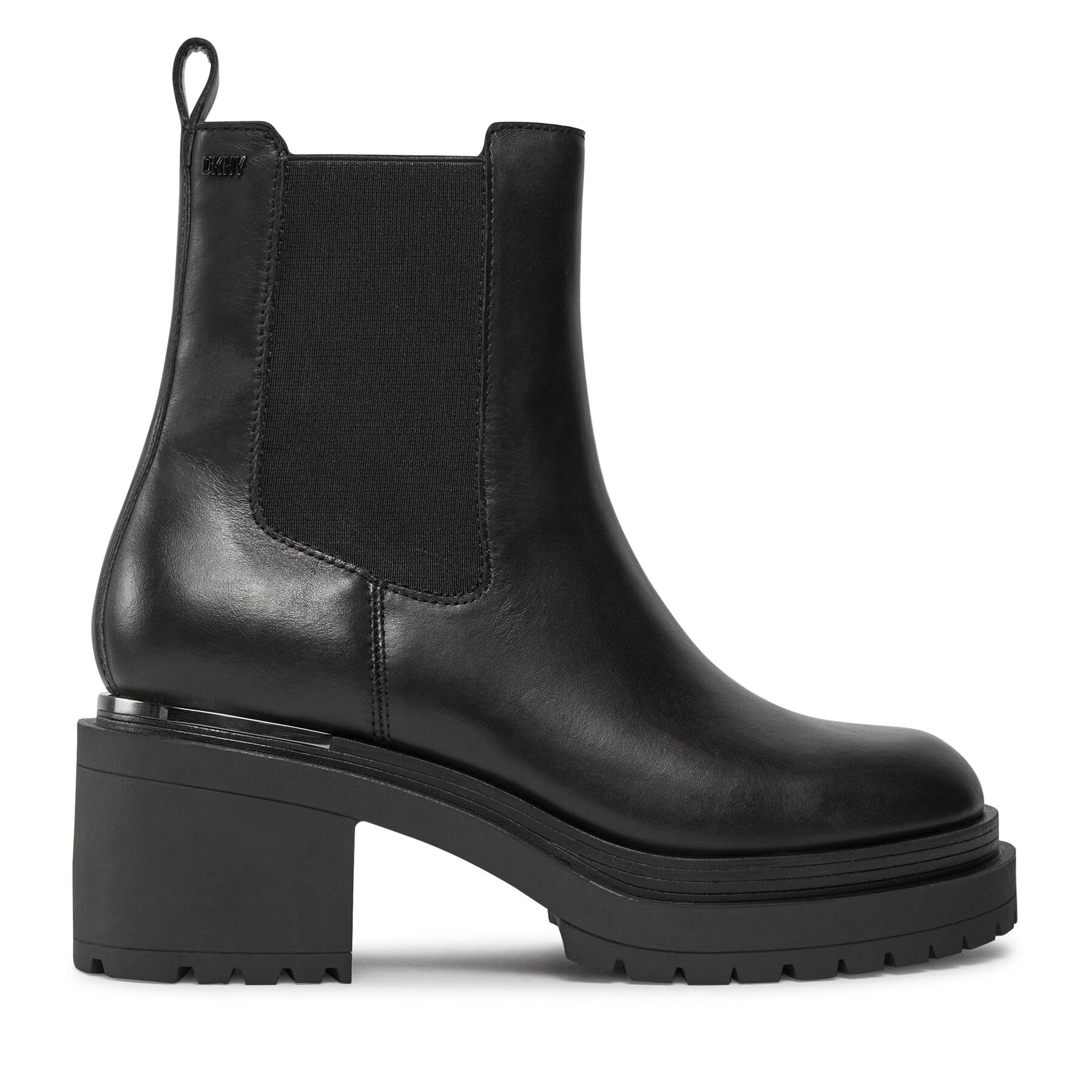 DKNY Botki Patria K3340304 Czarny