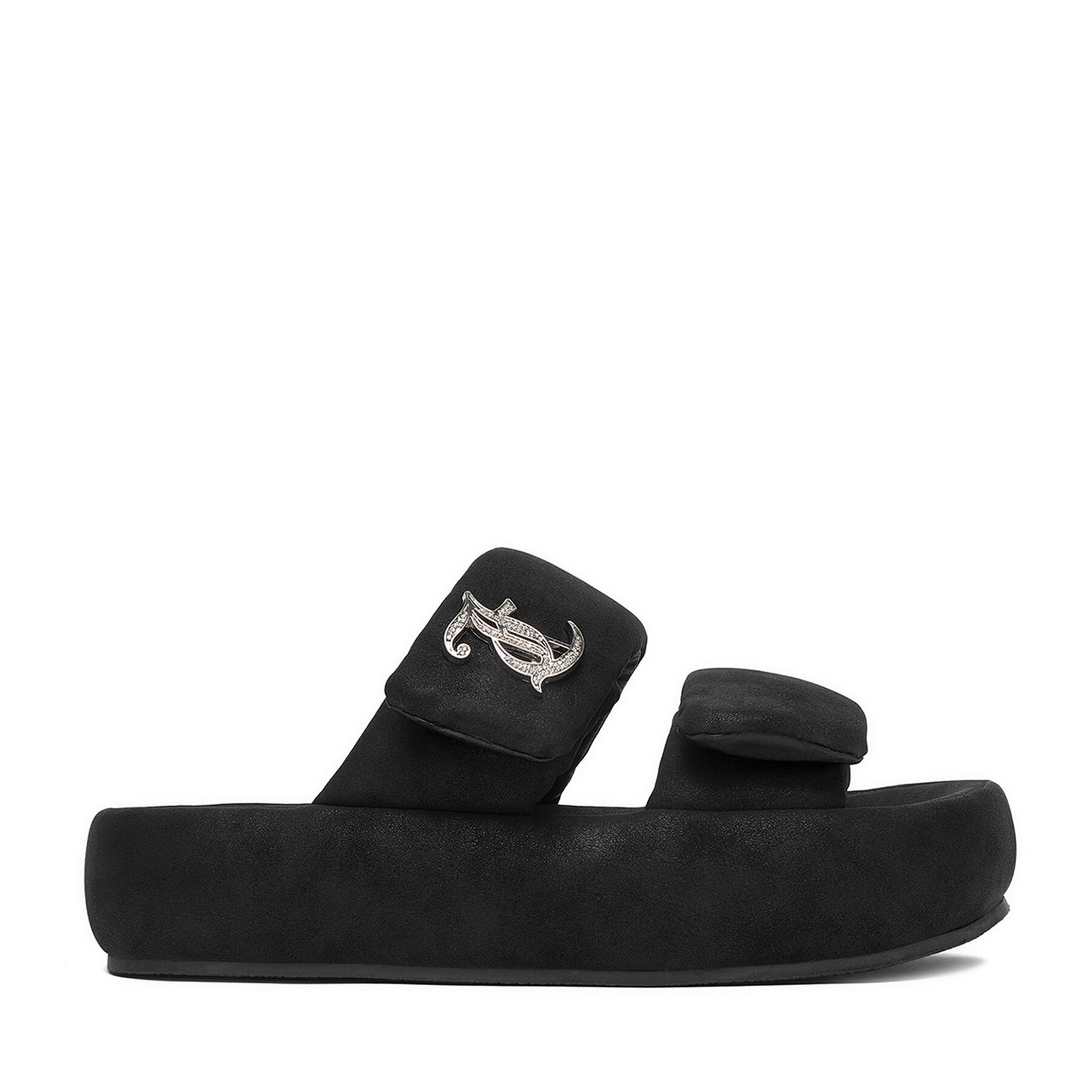 Juicy Couture Klapki CEO-WSS21515-06 Czarny