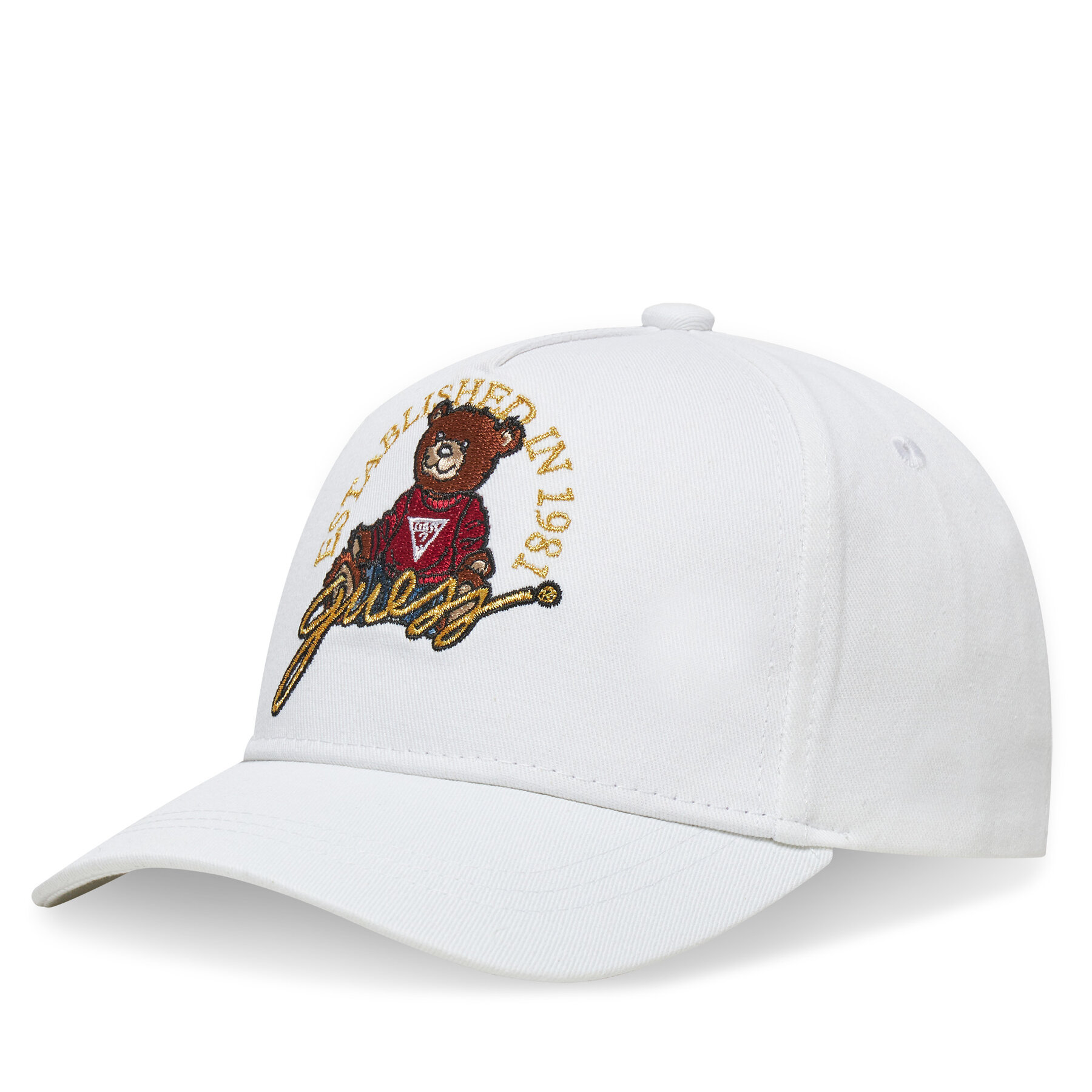 Guess Czapka z daszkiem H5RZ09 WO08O Biały