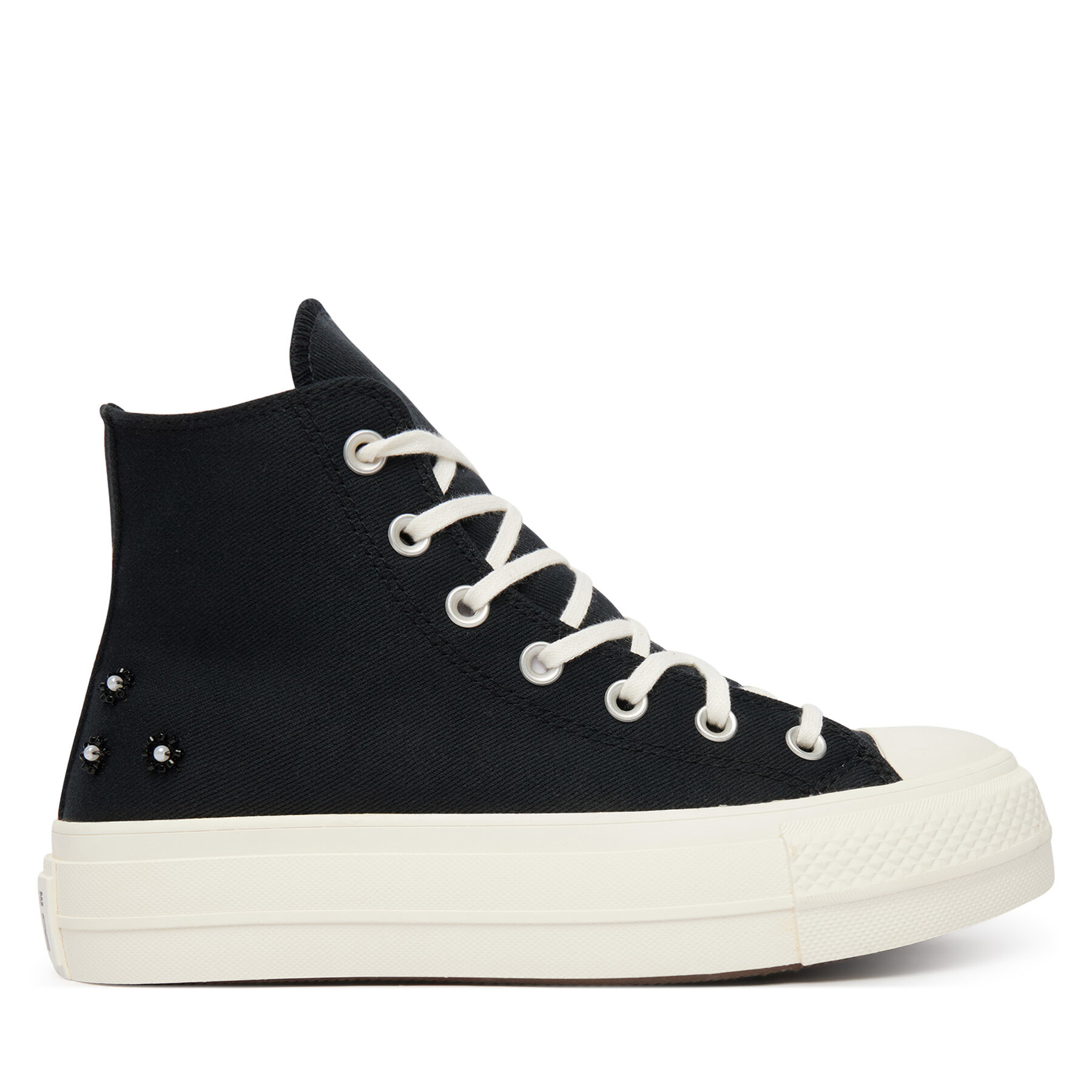 Converse Trampki Chuck Taylor All Star Lift Platform Beads A17787C Czarny
