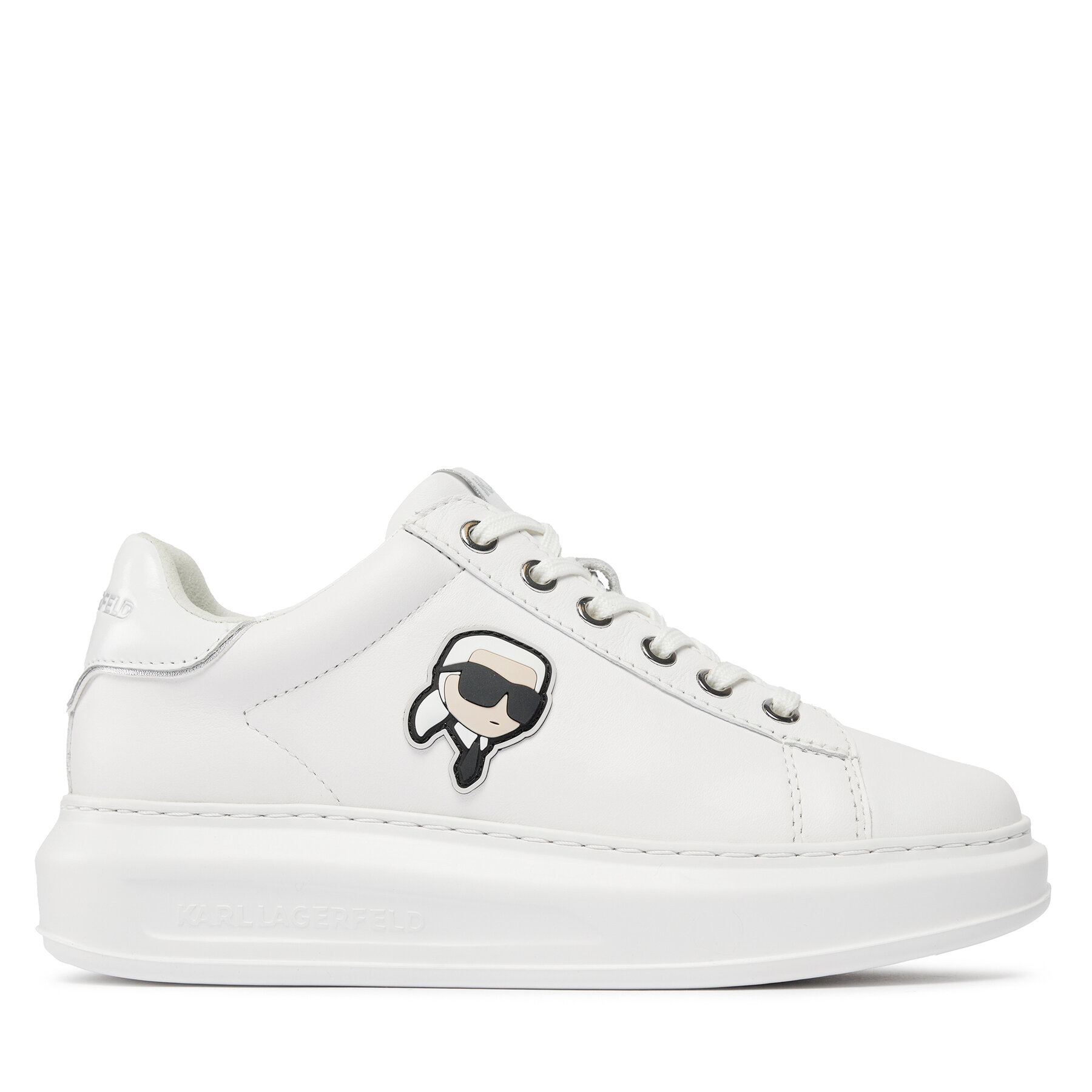 KARL LAGERFELD Sneakersy KL62530N Biały
