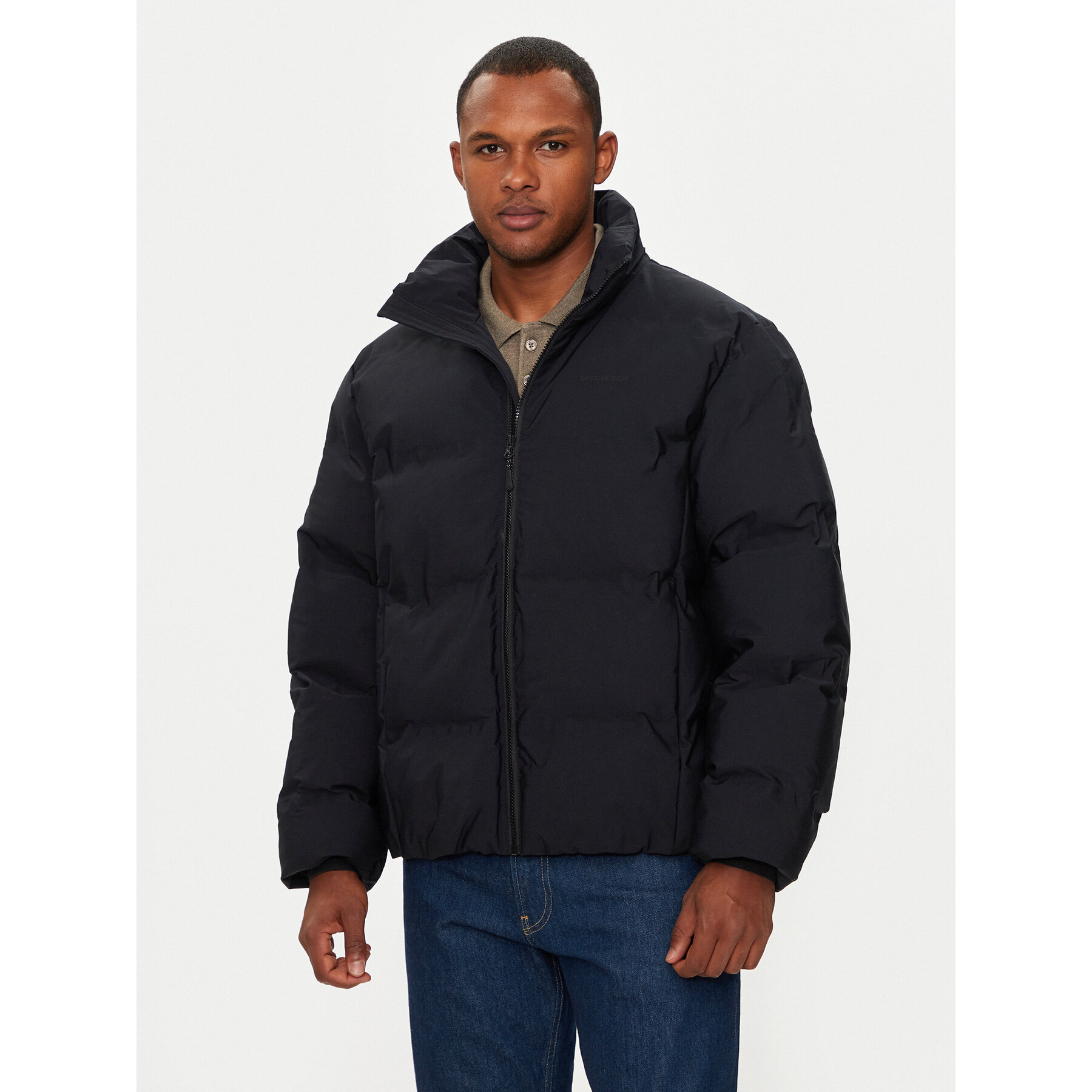 Lindbergh Kurtka zimowa 30-301121 Czarny Regular Fit