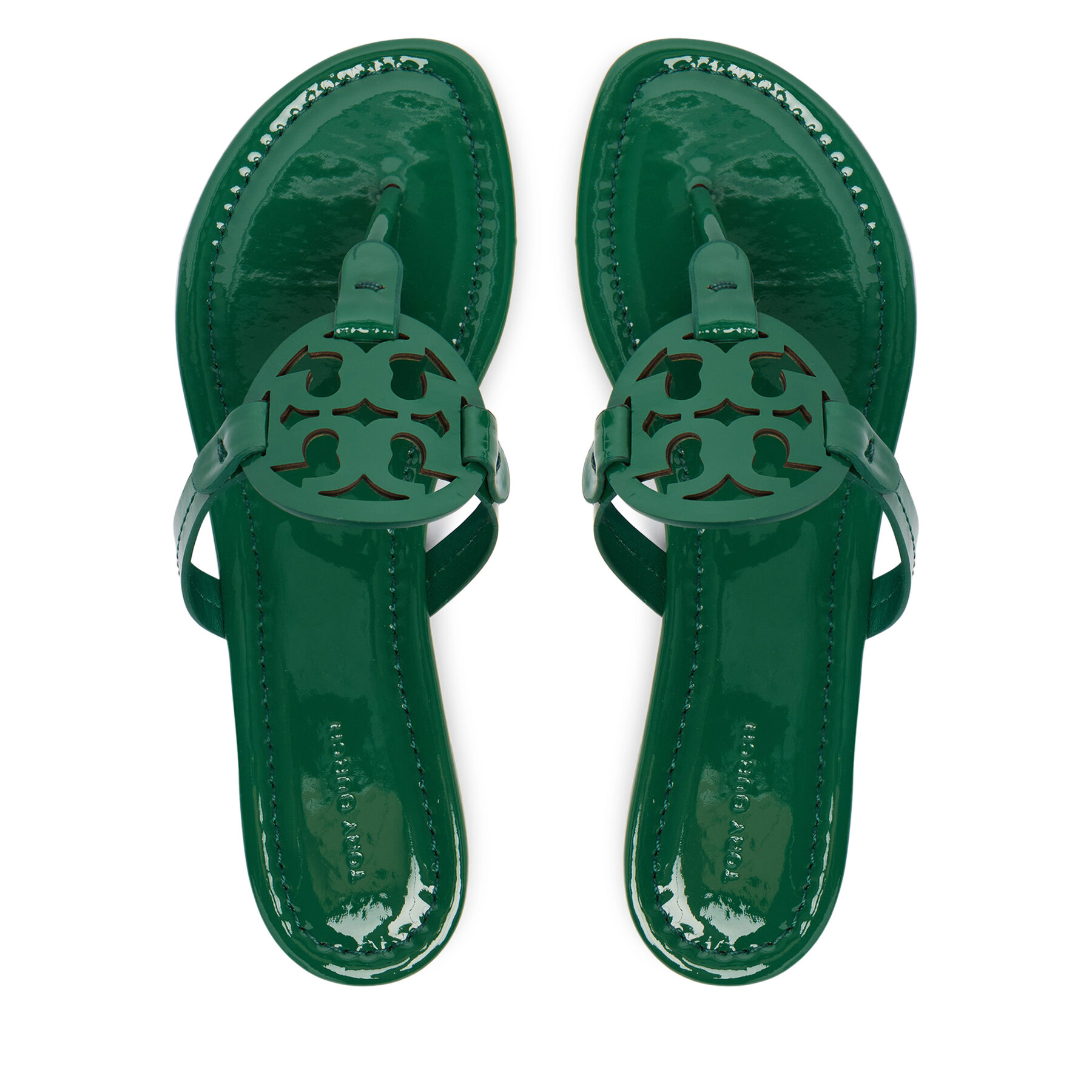 Tory Burch Japonki 76734 Zielony