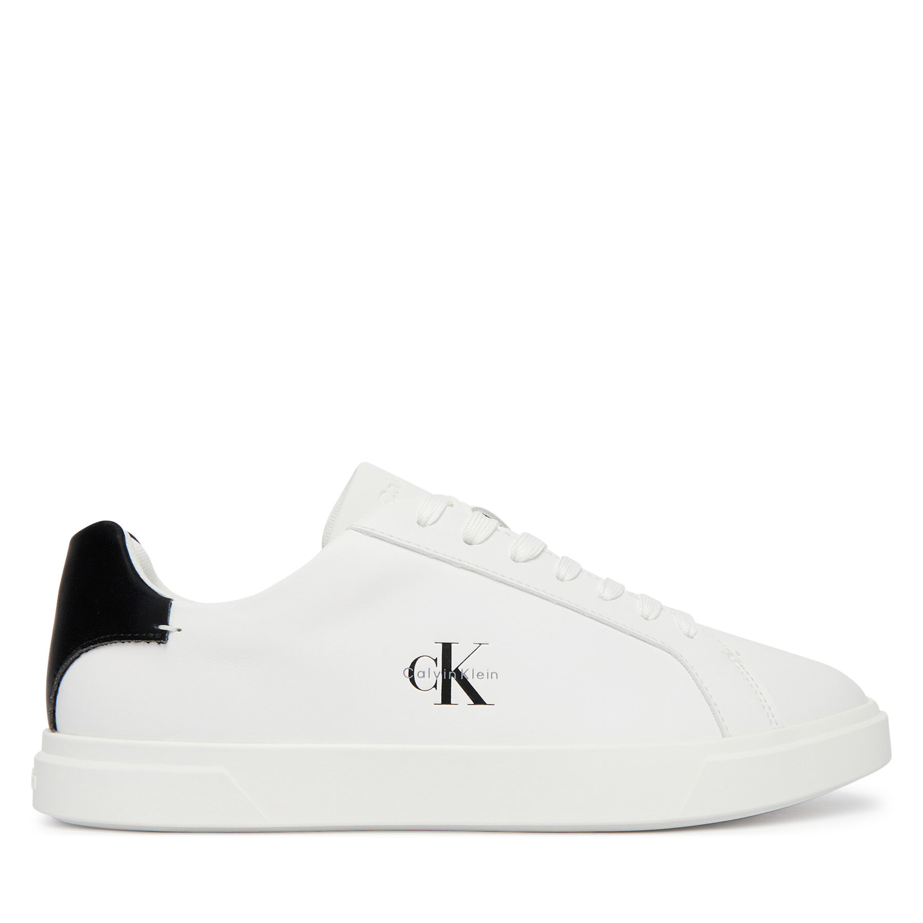 Calvin Klein Sneakersy Low Pro Cups Lth Ml HW0HW03146 Biały
