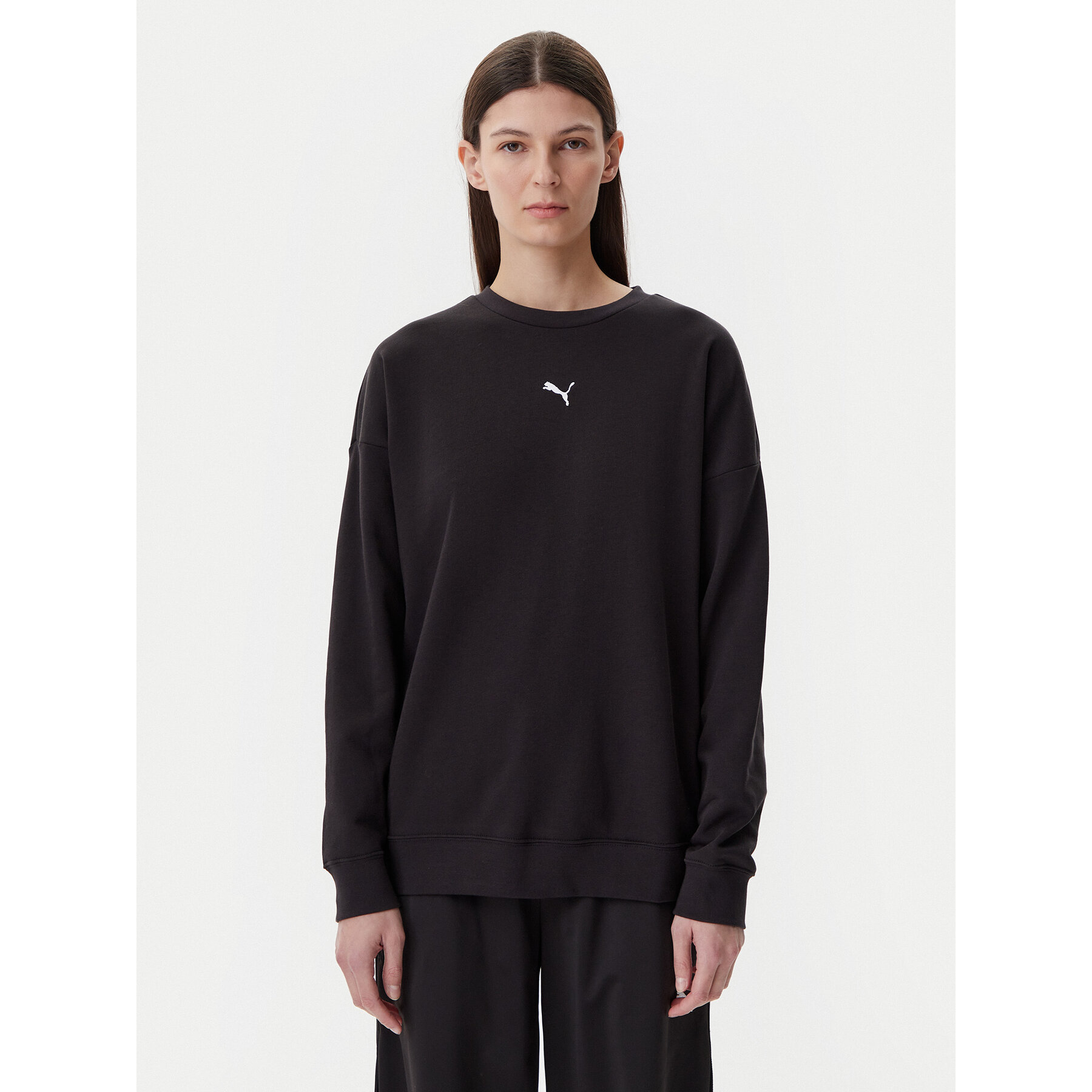 Puma Bluza Ess 685401 Czarny Oversize