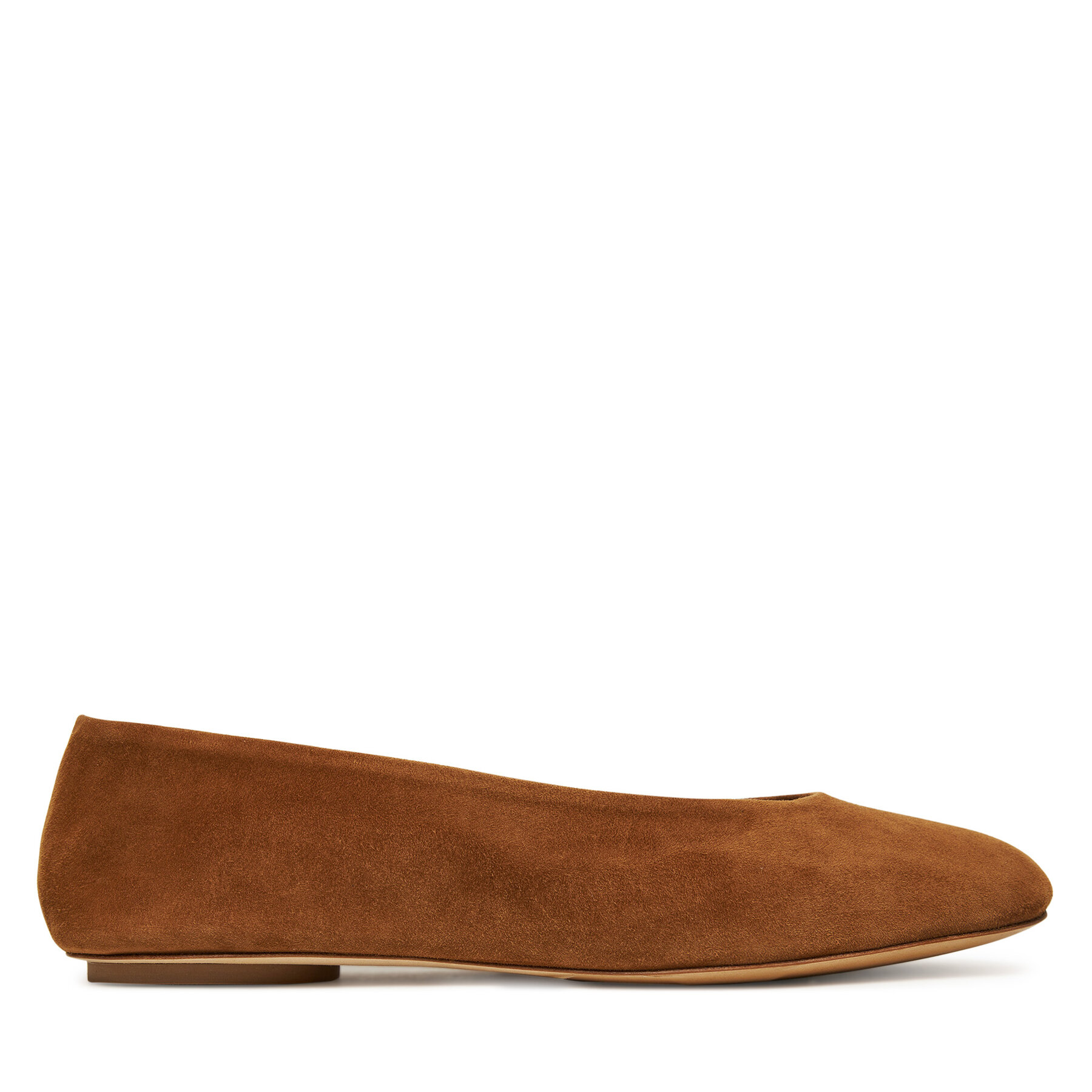 Weekend Max Mara Baleriny Todisuede 2525526074600 Brązowy