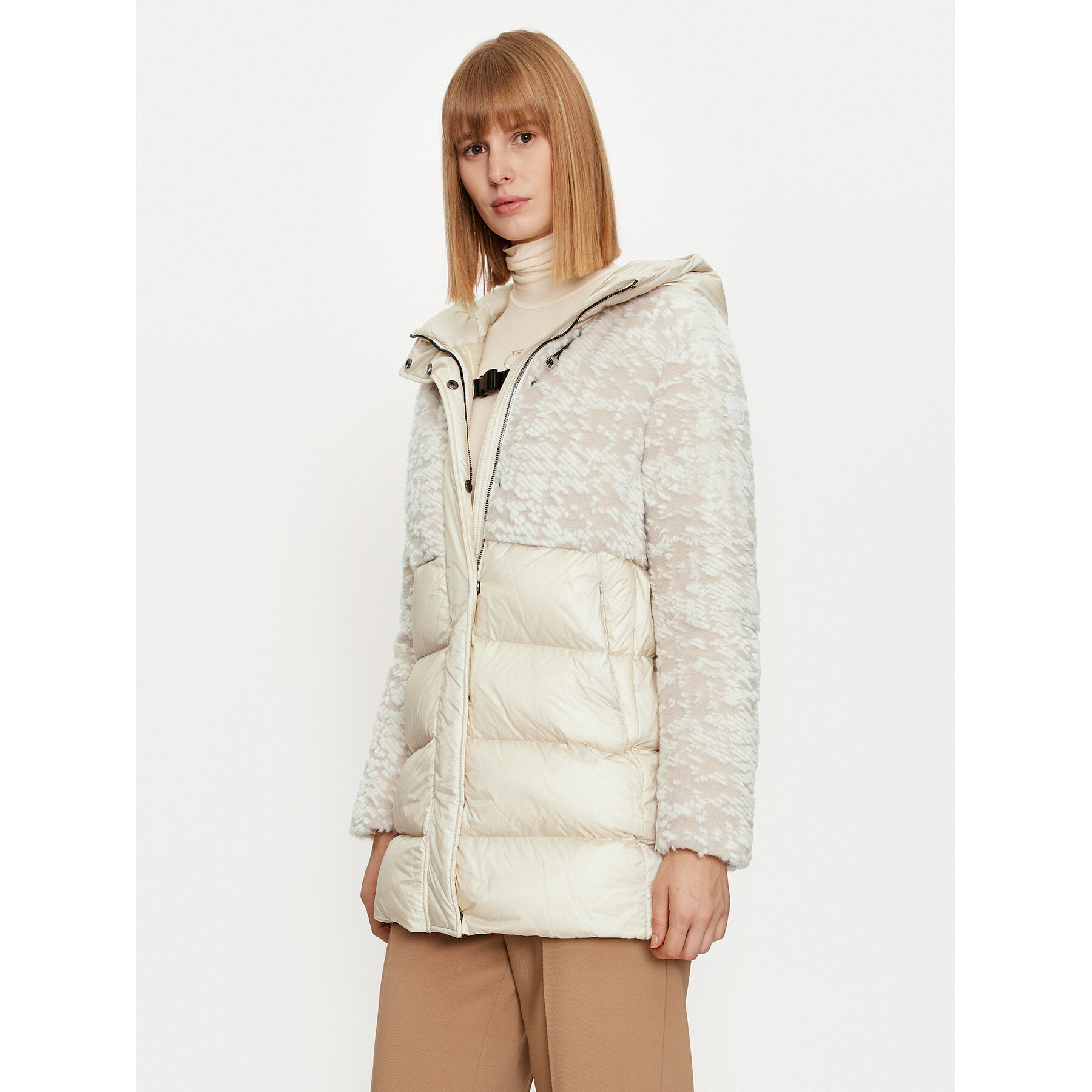 Colmar Kurtka puchowa 2255 8YM Écru Regular Fit