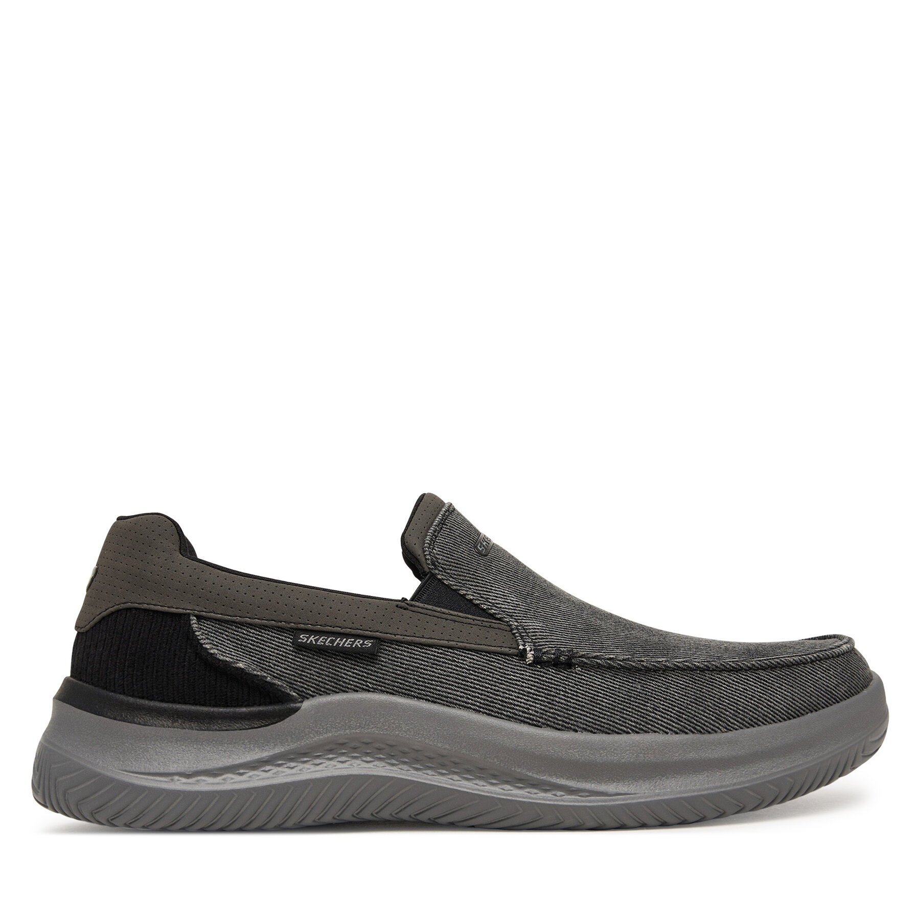Skechers Półbuty Relaxed Fit: Hasting - Fielden 205066/BLK Czarny