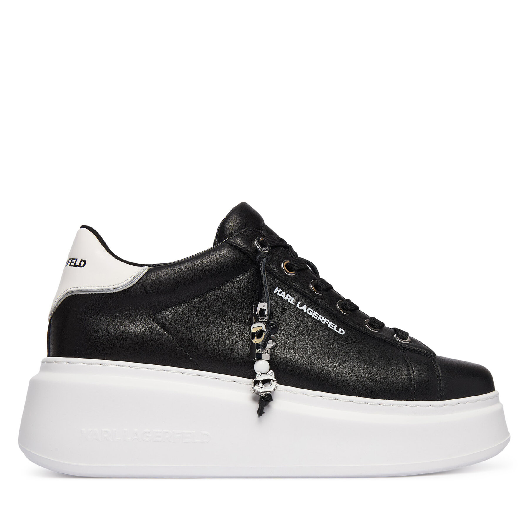 KARL LAGERFELD Sneakersy Anakapri KL63516 Czarny
