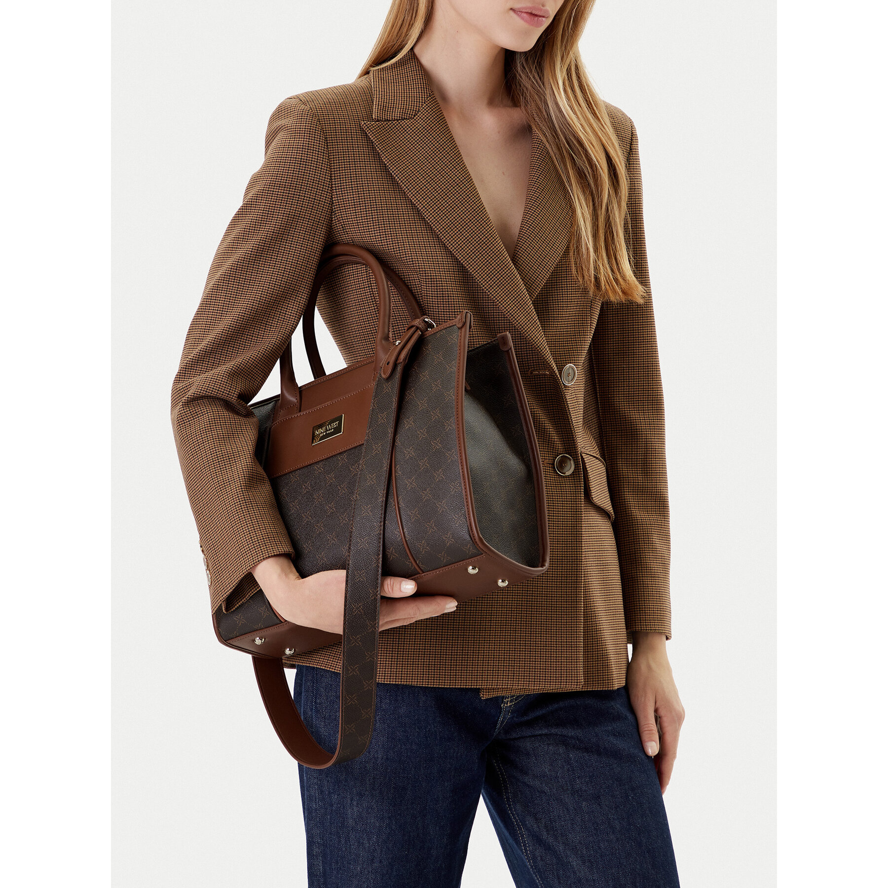 Nine West Torebka EO-KENTUCKY-LDA8168 Brązowy