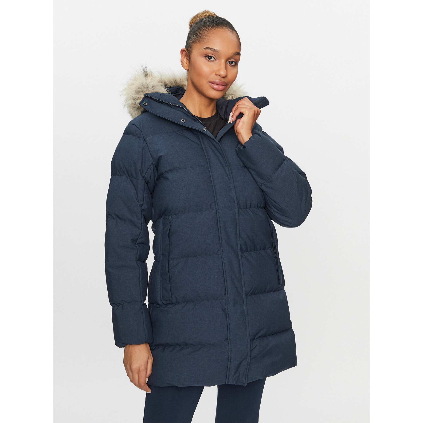 Helly Hansen Kurtka zimowa Blossom 53624 Granatowy Regular Fit