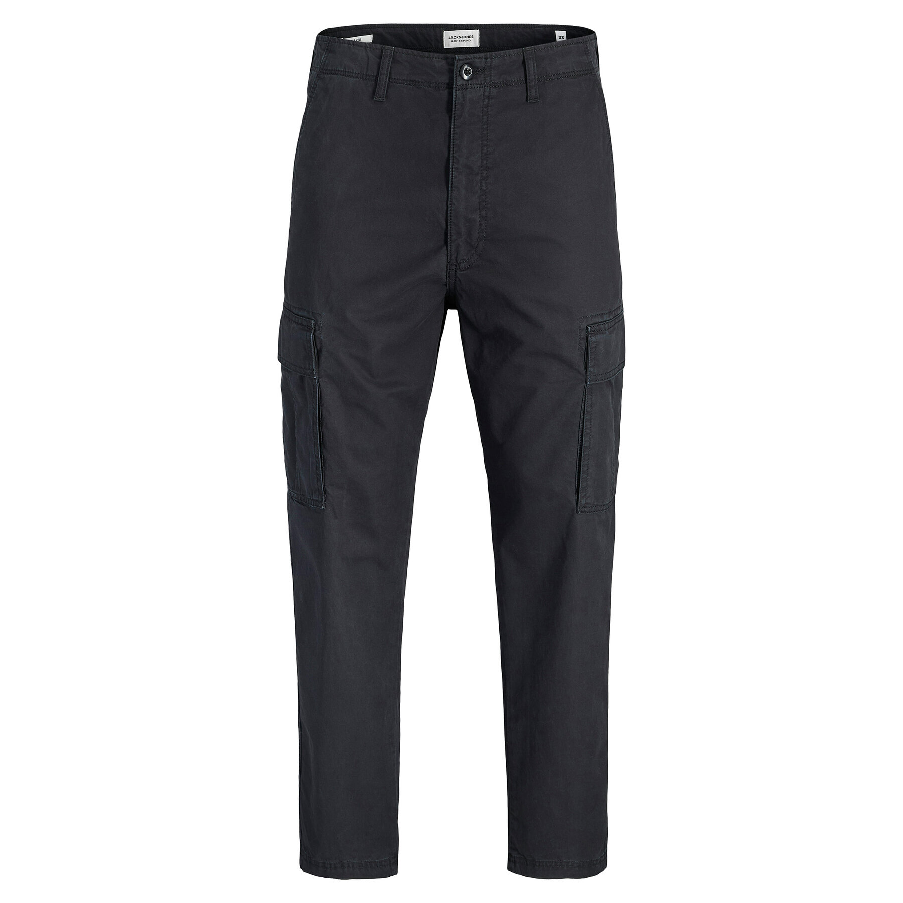 Jack & Jones Spodnie cargo Kane Frank 12291962 Czarny Relaxed Fit